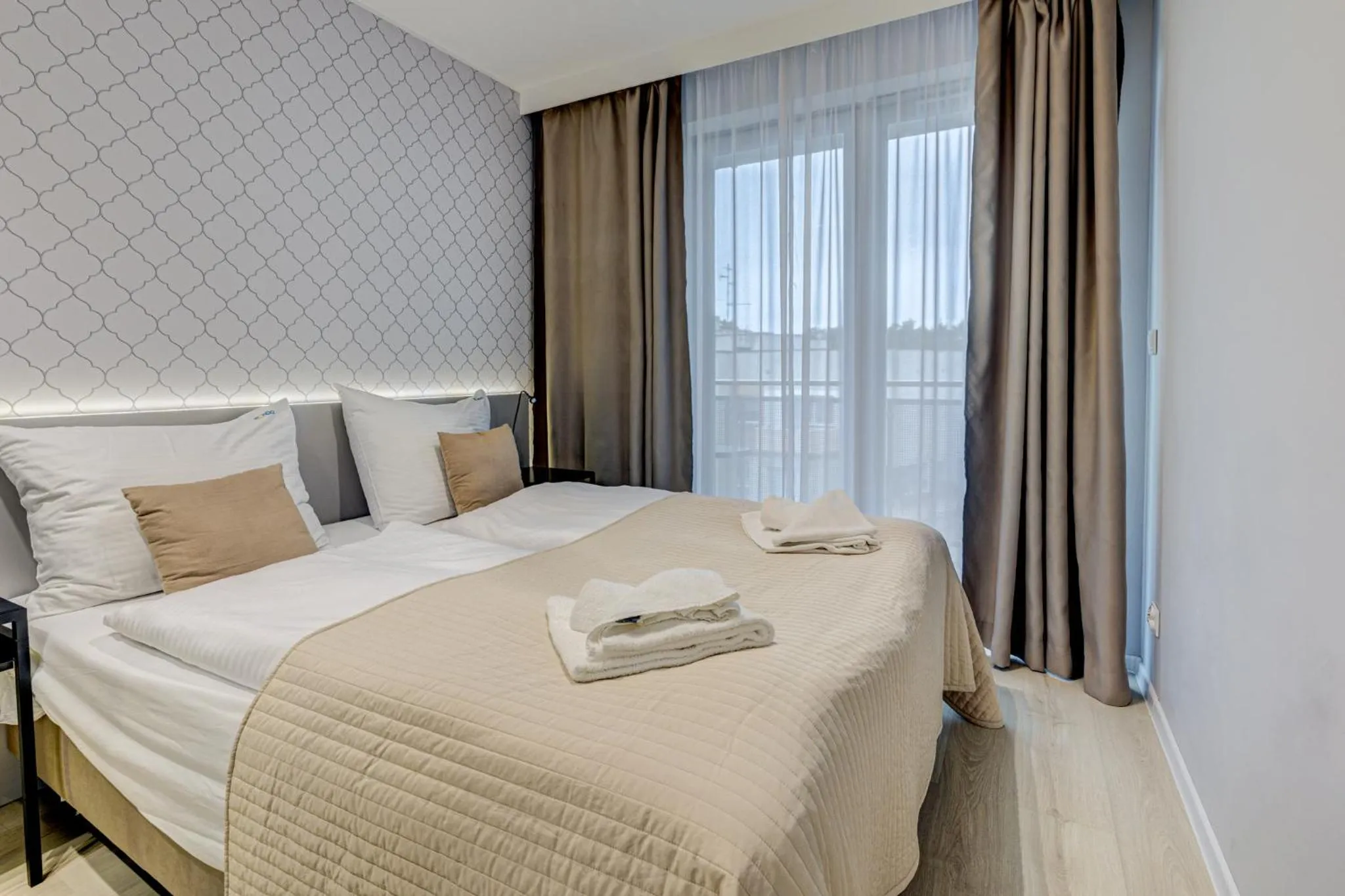 Bed in Apartamenty Rondo