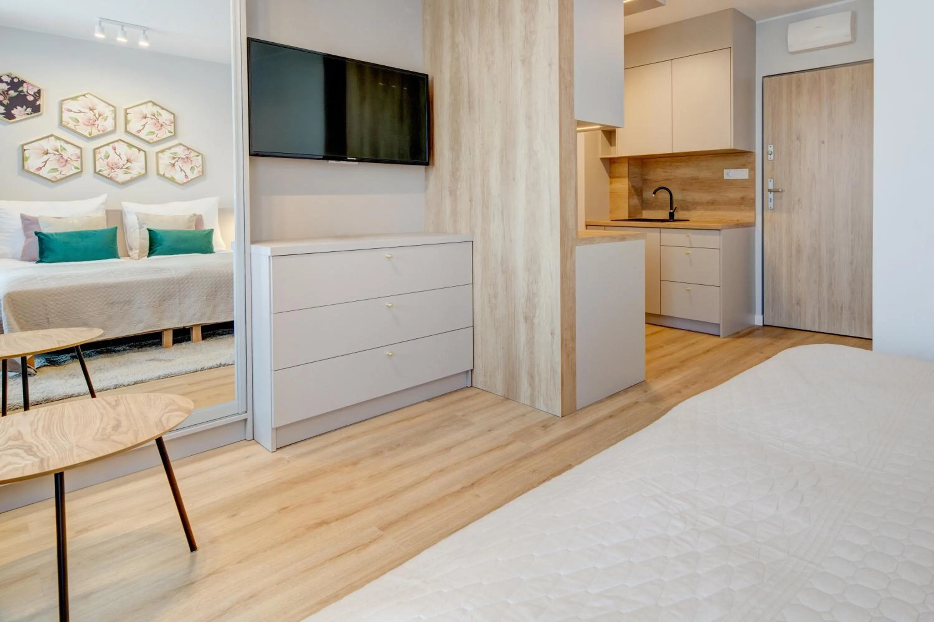 Bed in Apartamenty Rondo