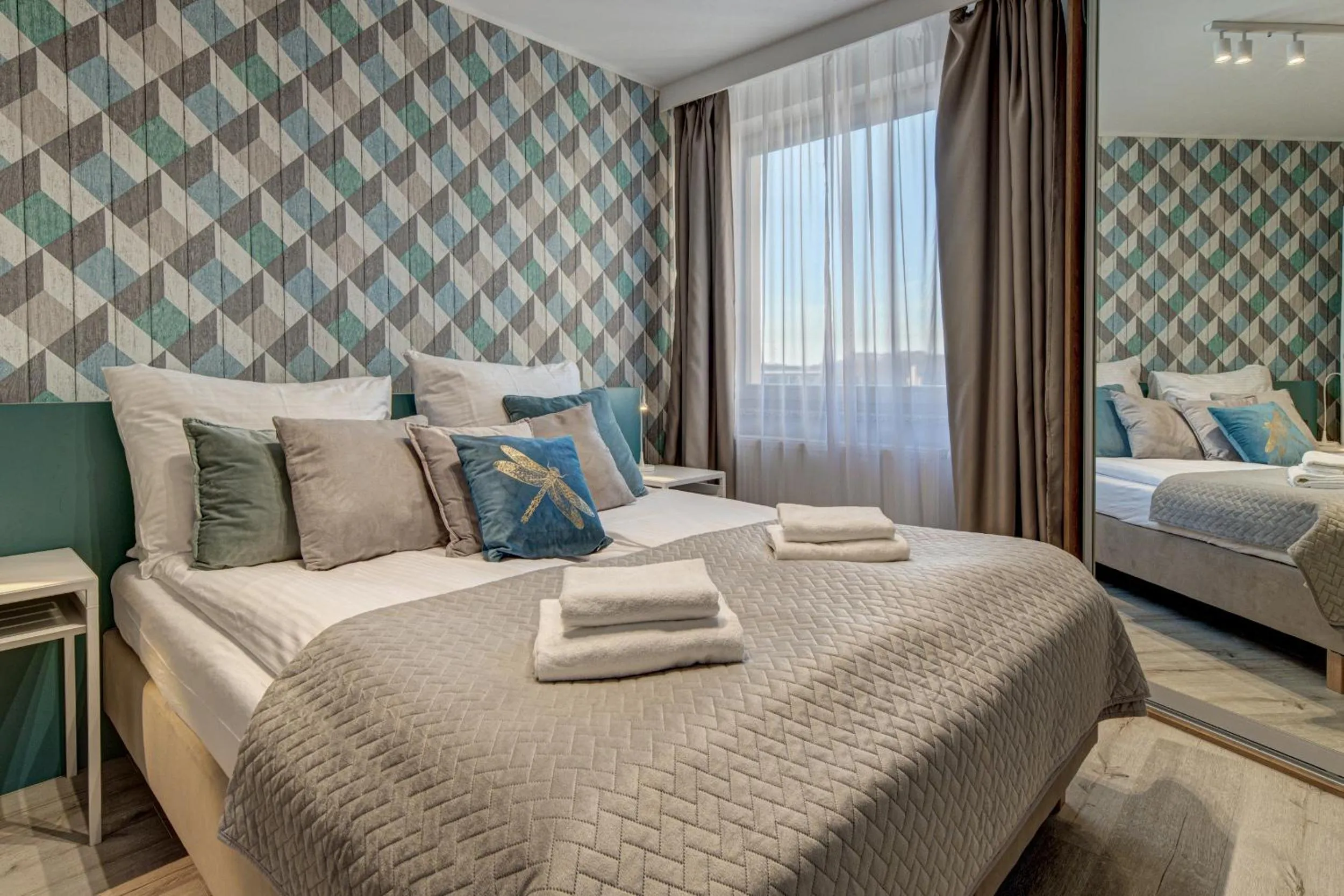 Bed in Apartamenty Rondo