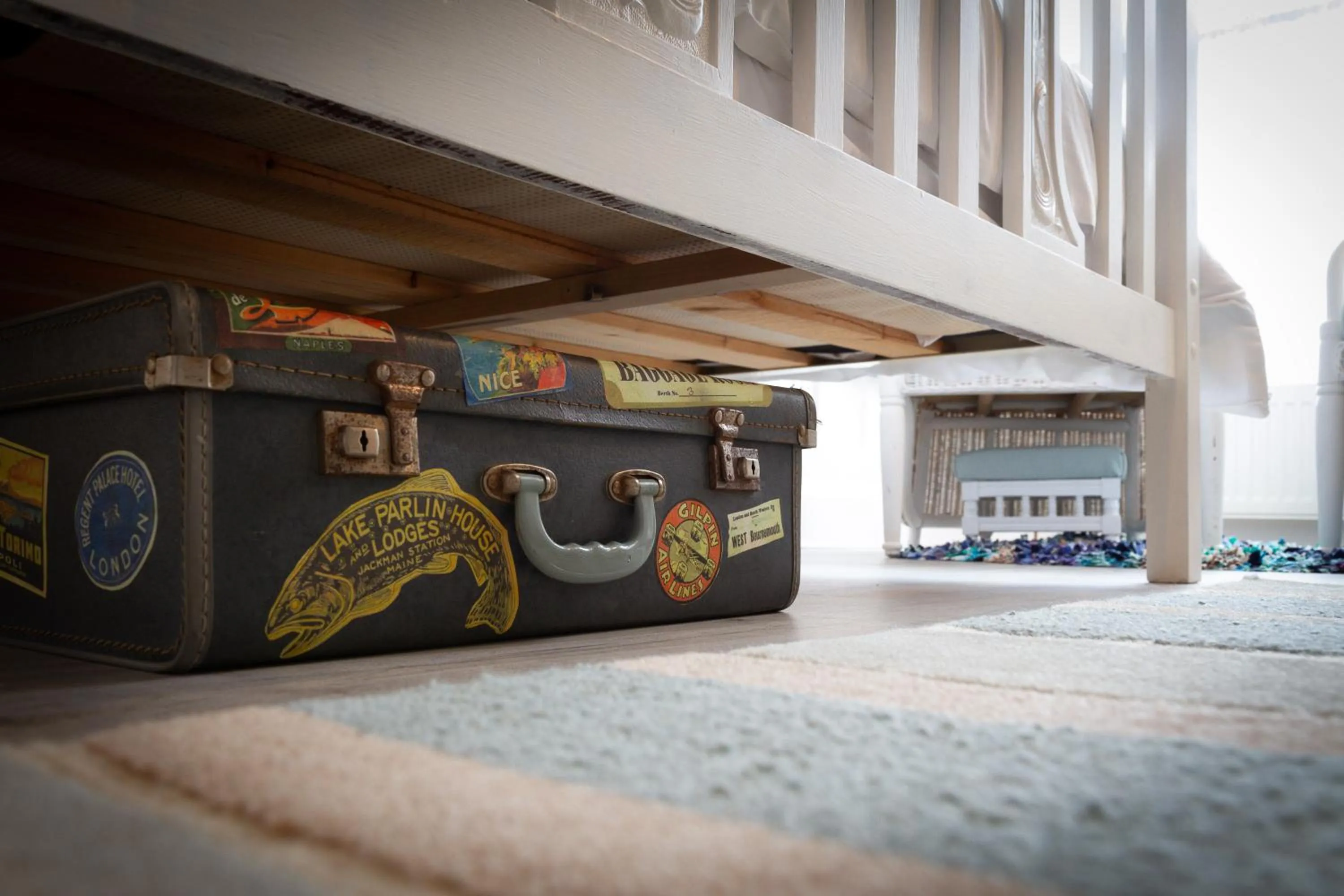 Bedroom in Puddle Duck Lodge – Adults Only