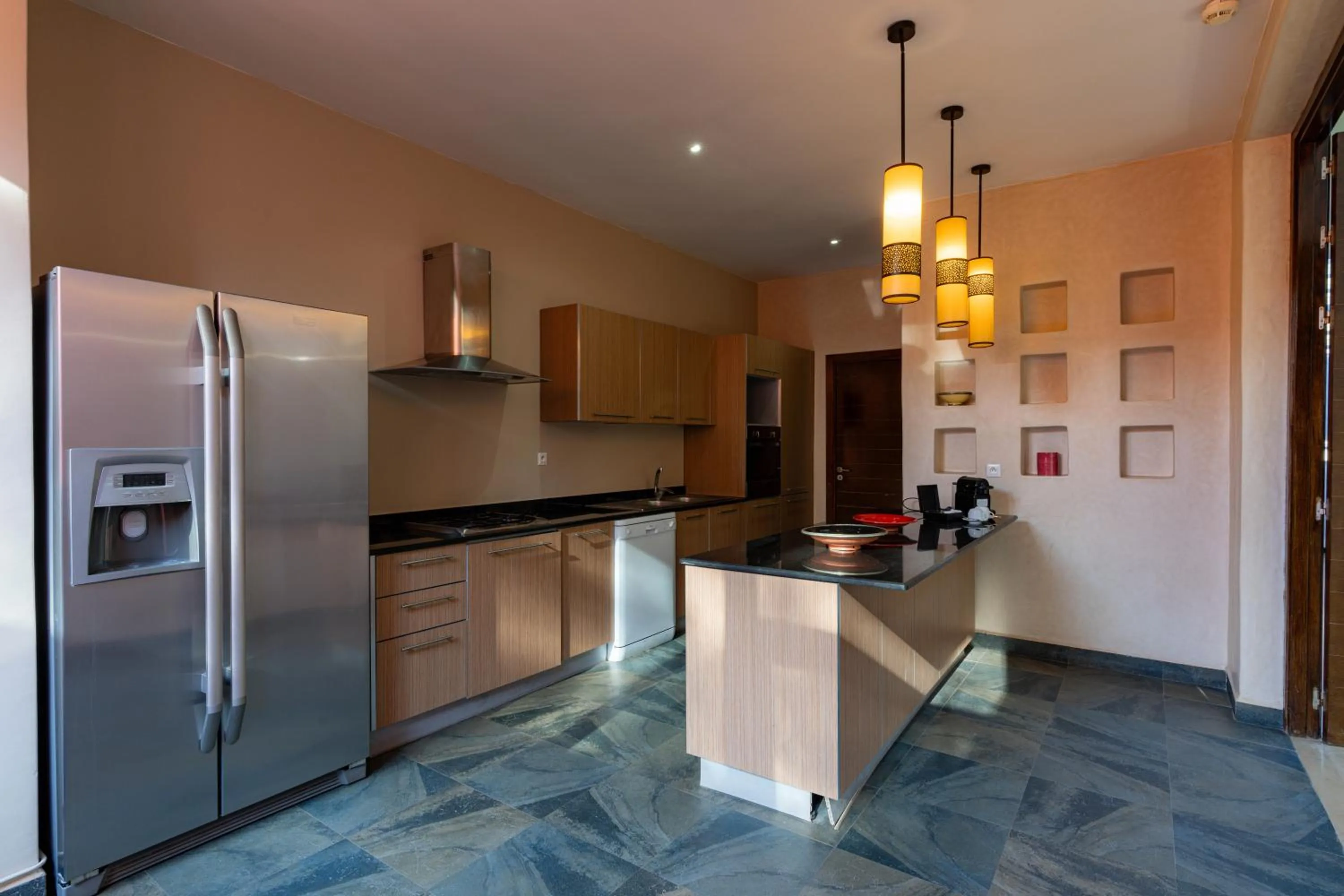 kitchen in Al Maaden Villa Hotel & Spa