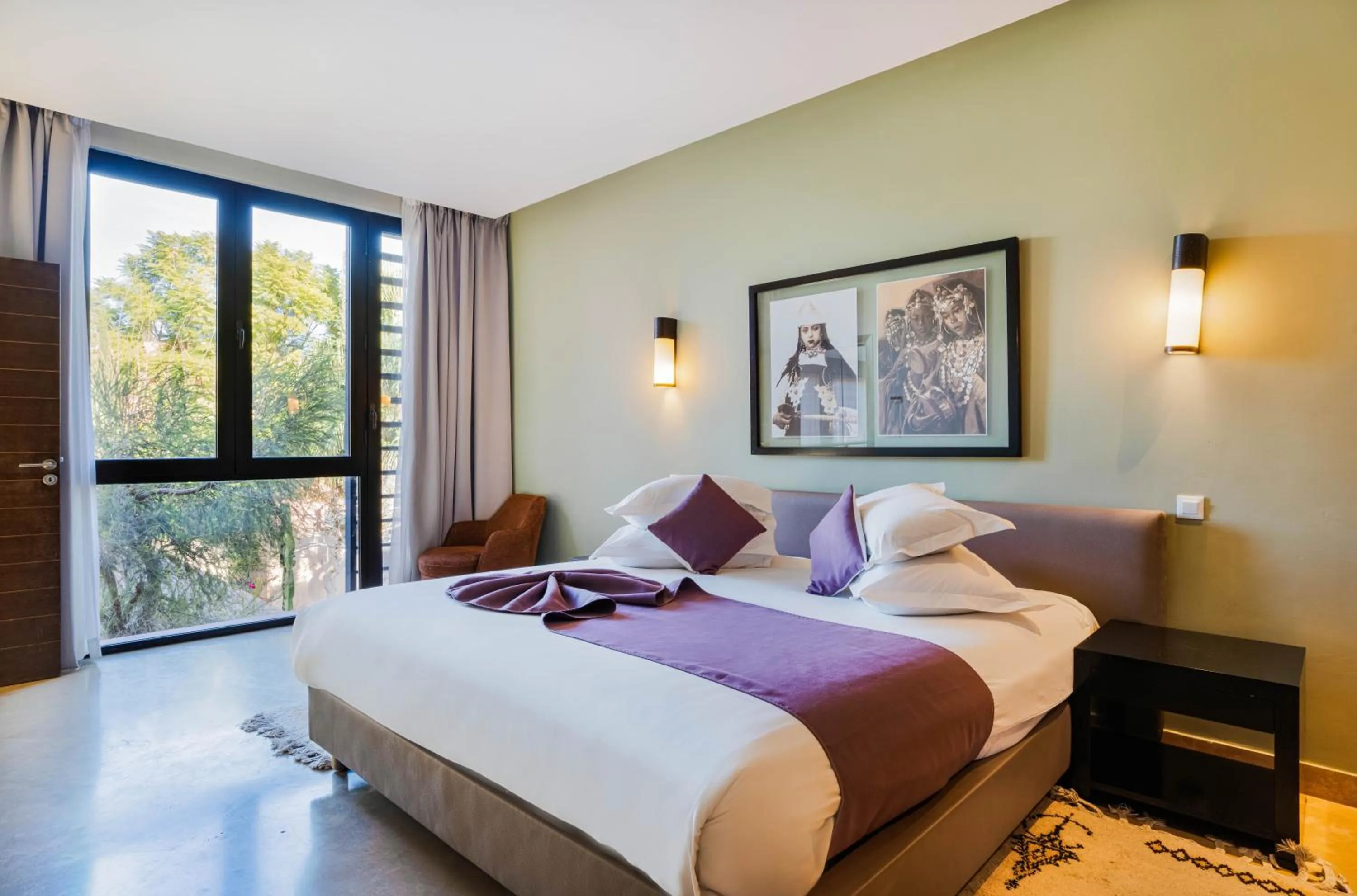 Bedroom, Bed in Al Maaden Villa Hotel & Spa