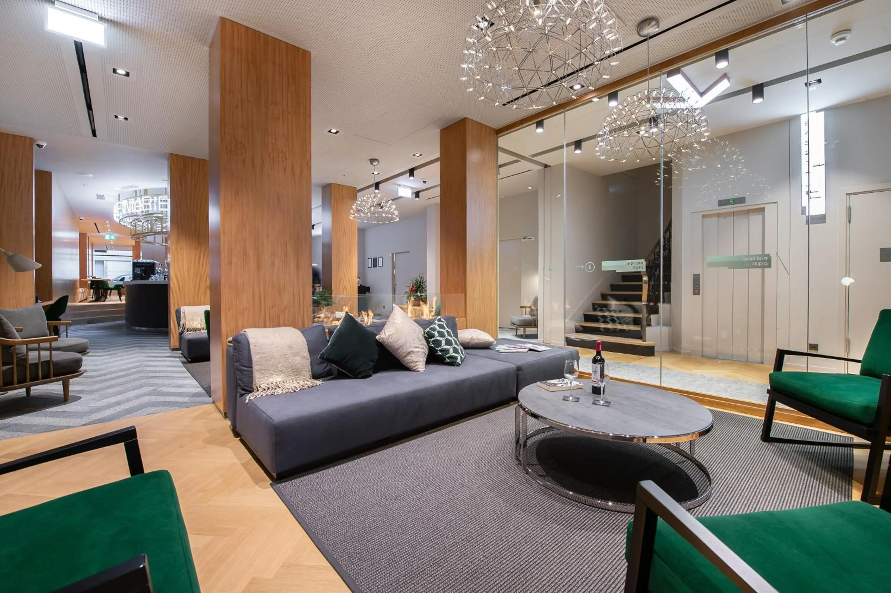 Living room in 9Hotel Paquis