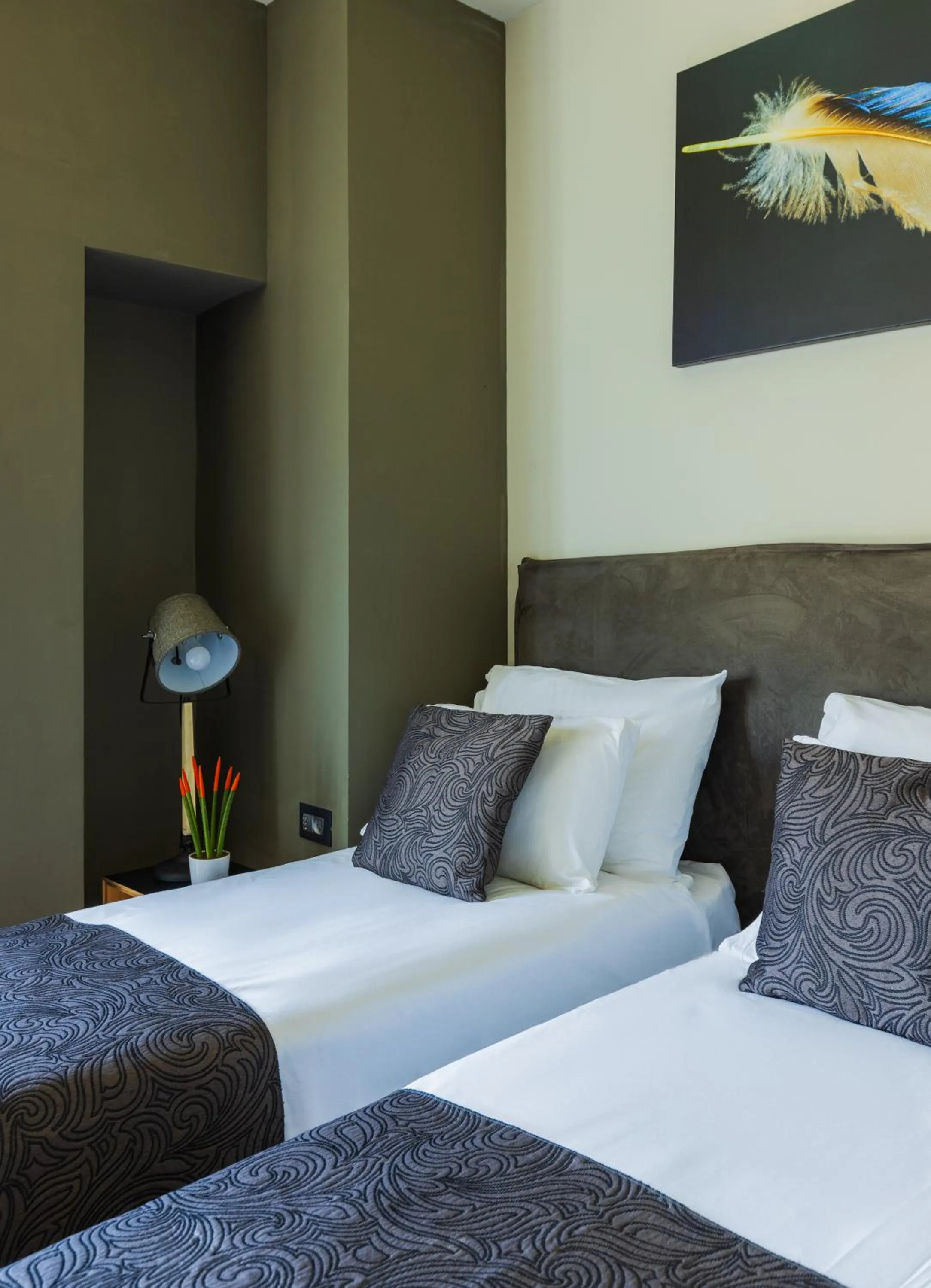 Bed in Kalvin Boutique Hotel by Levinsky Market Tel-Aviv