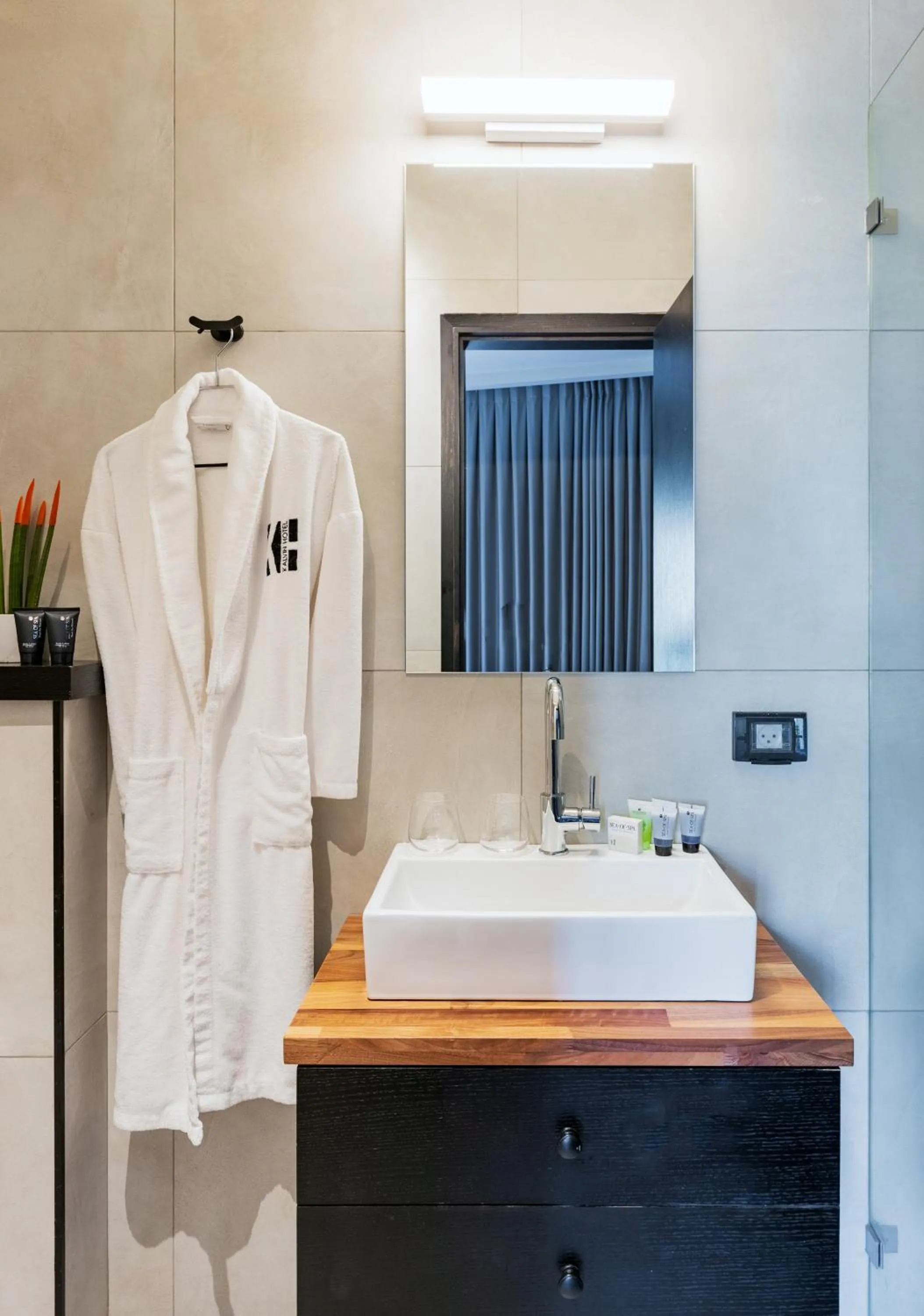 Bathroom in Kalvin Boutique Hotel by Levinsky Market Tel-Aviv