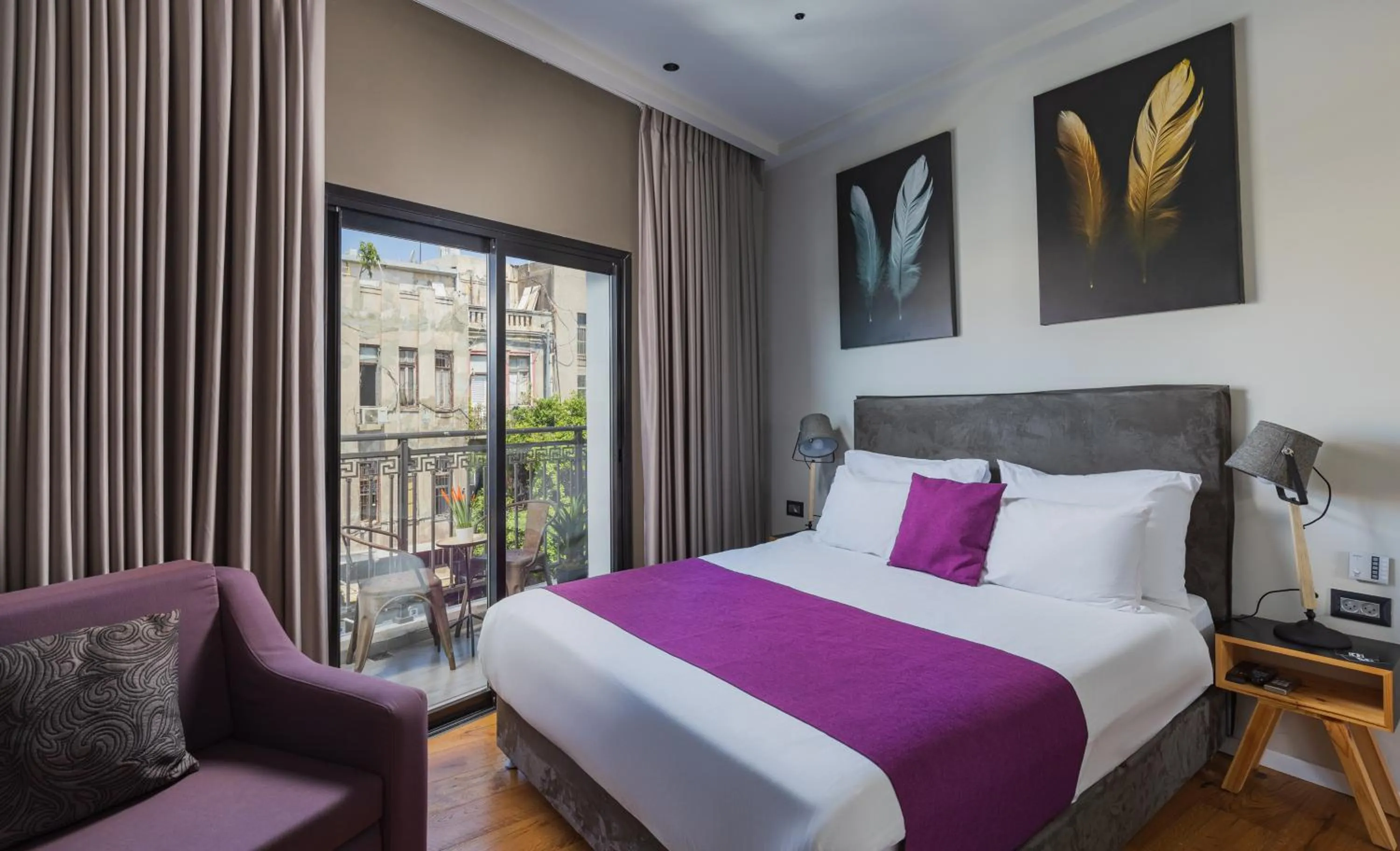 Bed in Kalvin Boutique Hotel by Levinsky Market Tel-Aviv
