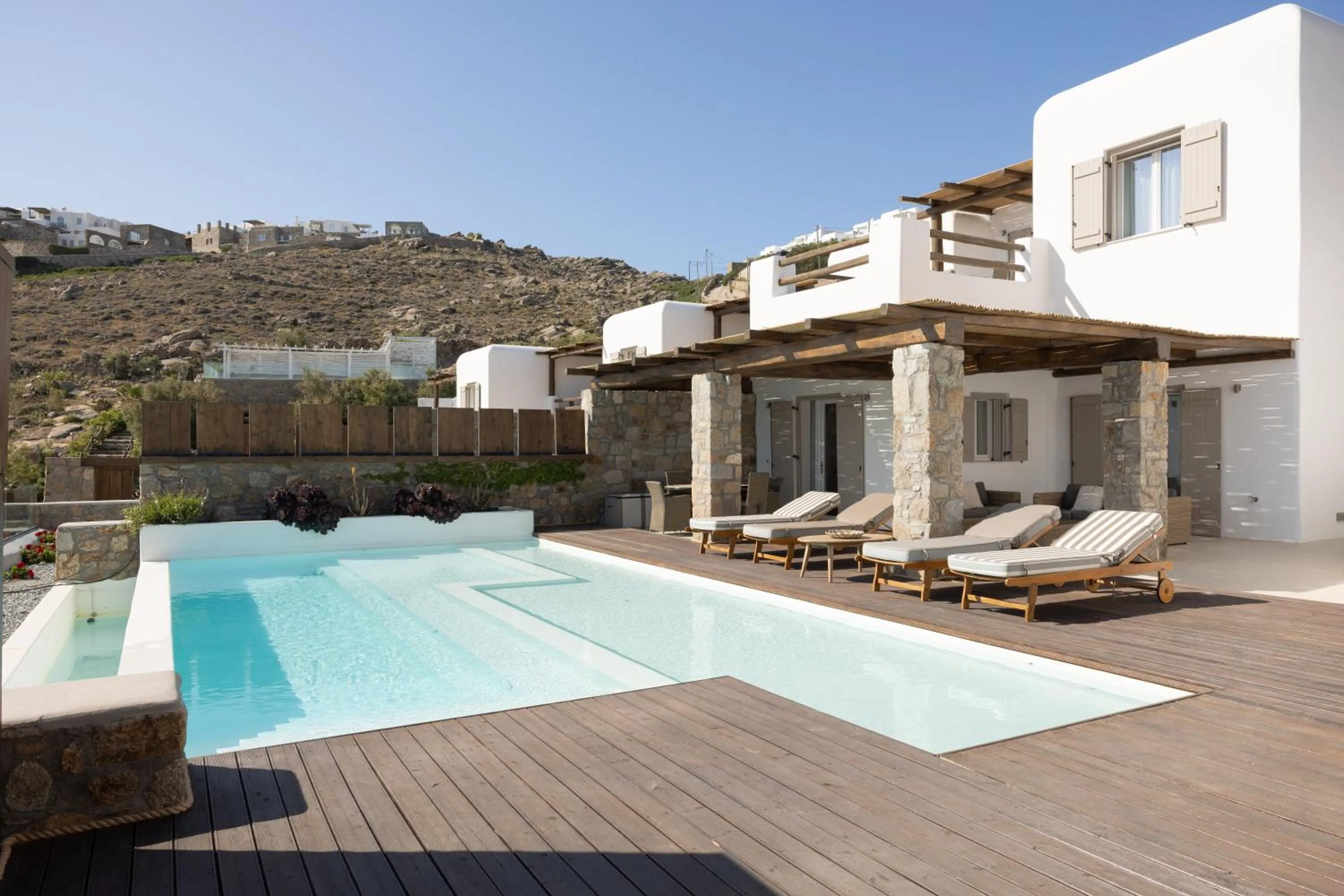 Balcony/Terrace in Amaris Mykonian Residence
