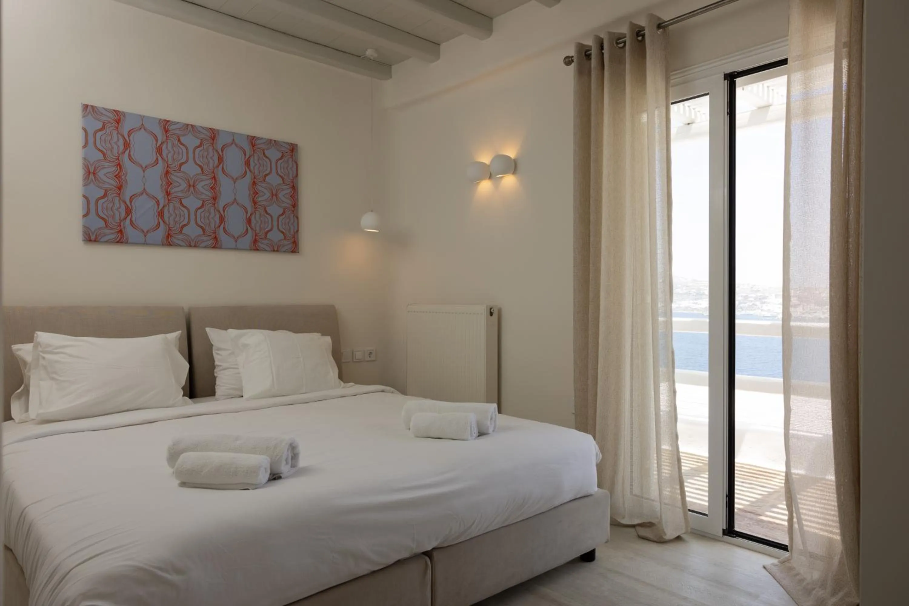 Bedroom, Bed in Amaris Mykonian Residence