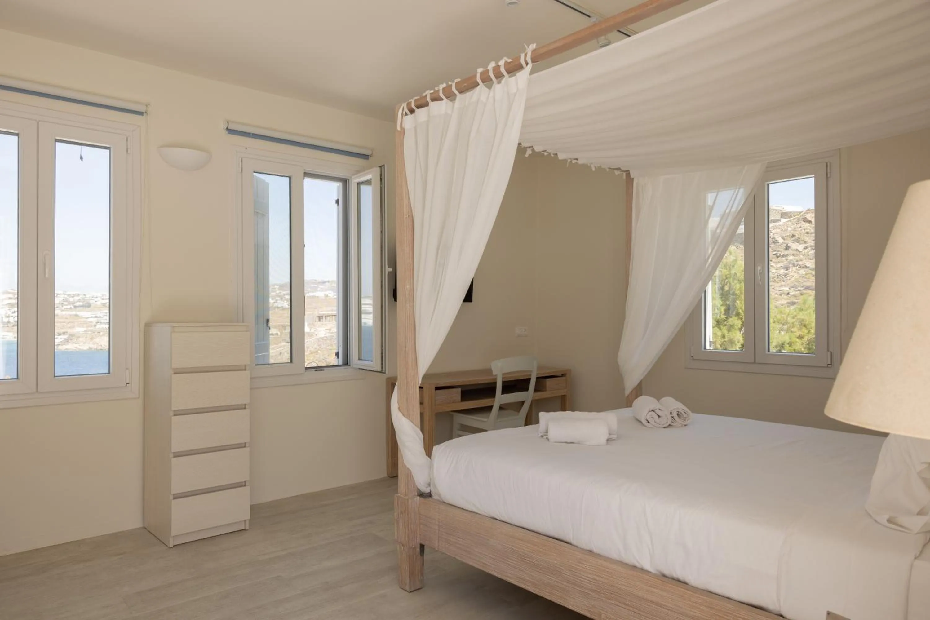 Bedroom, Bed in Amaris Mykonian Residence