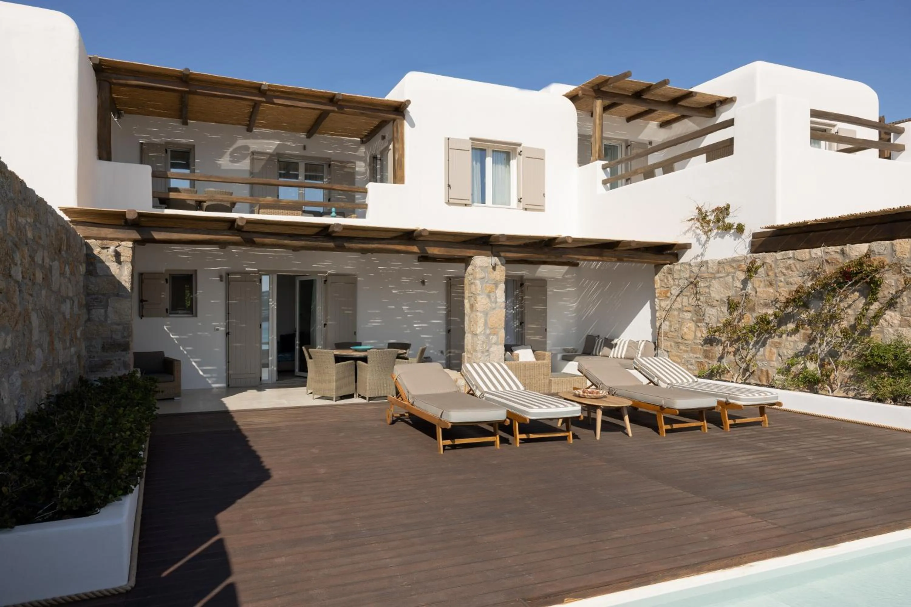 Balcony/Terrace in Amaris Mykonian Residence