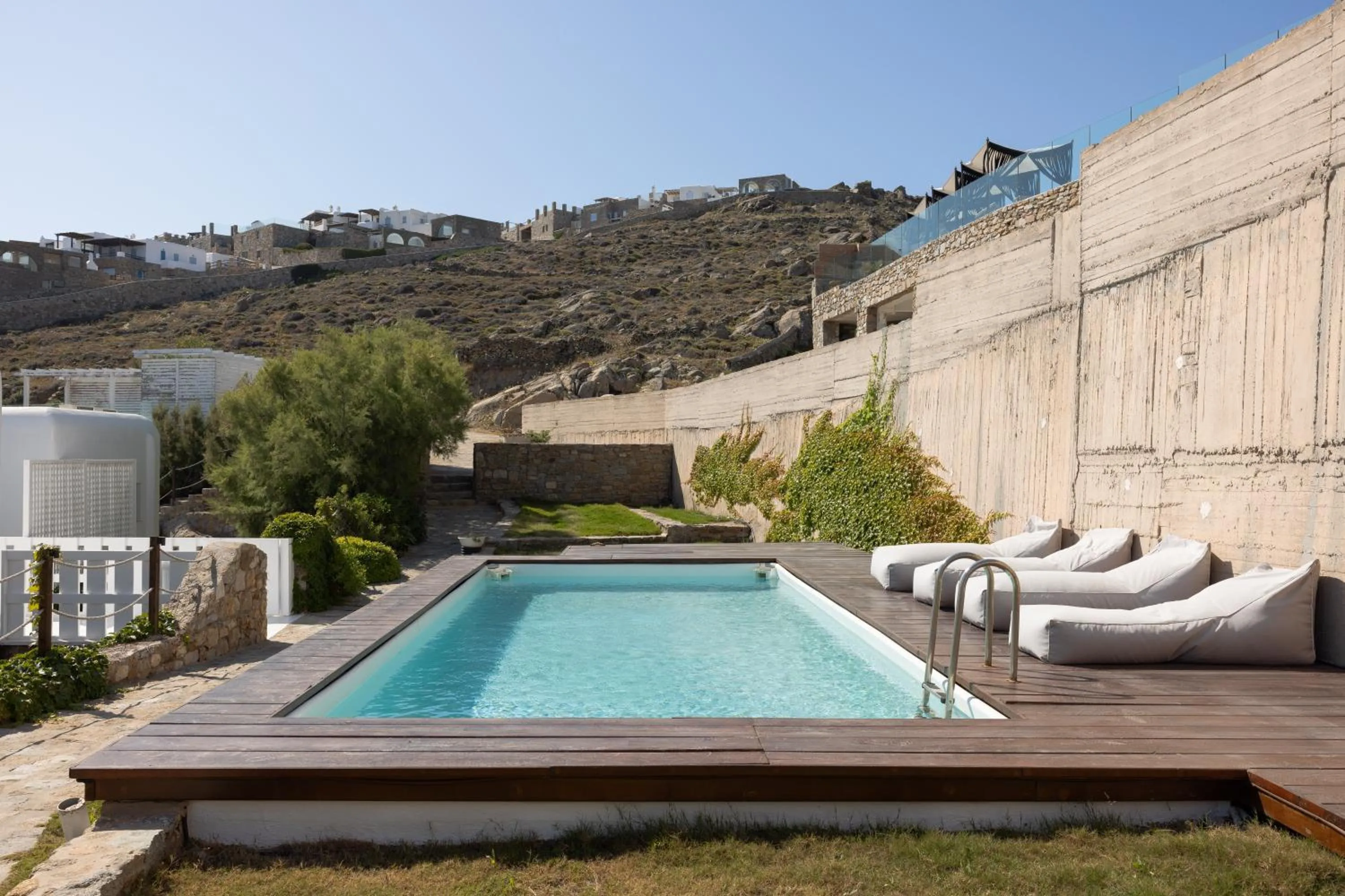 Swimming pool in Amaris Mykonian Residence