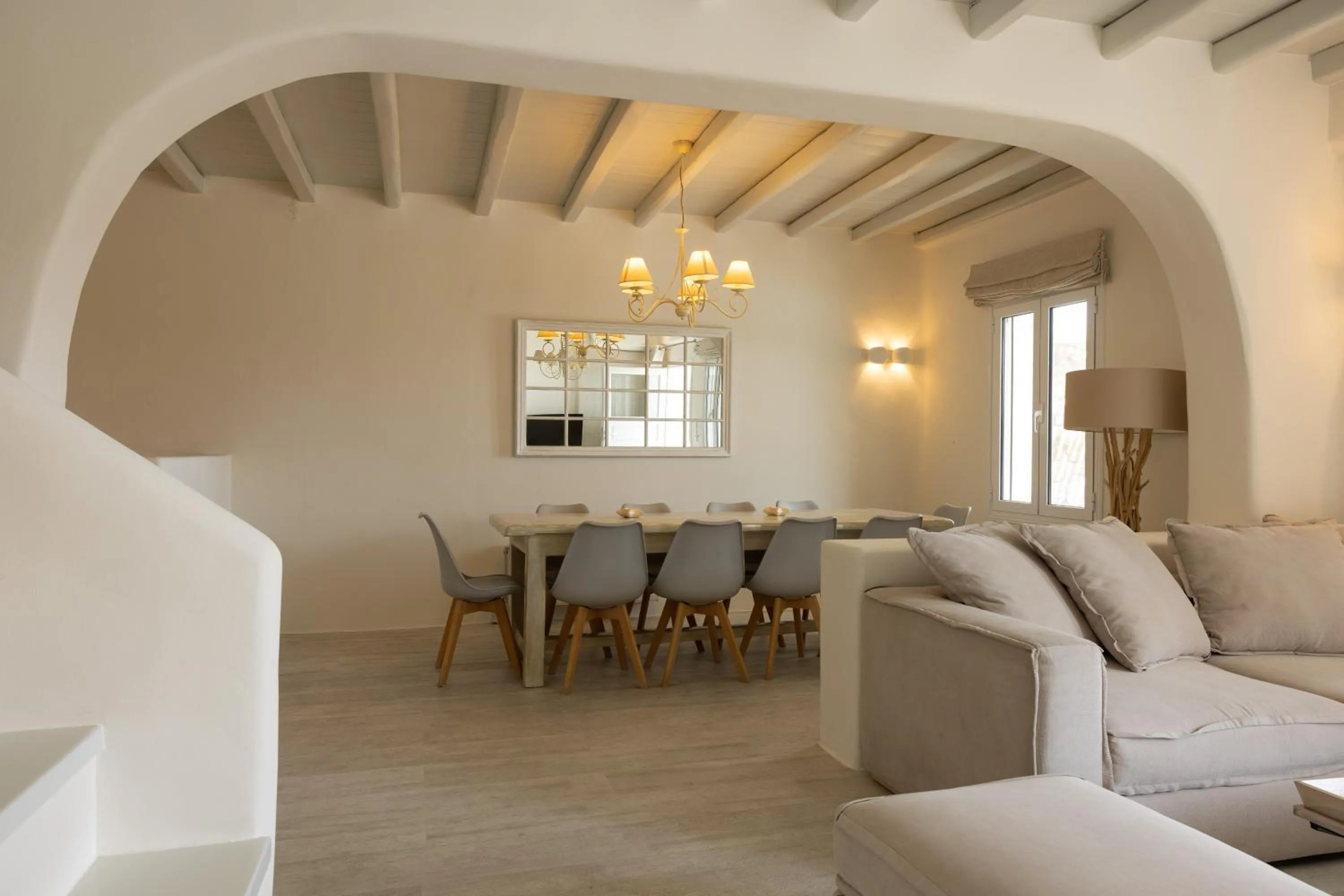 Living room in Amaris Mykonian Residence