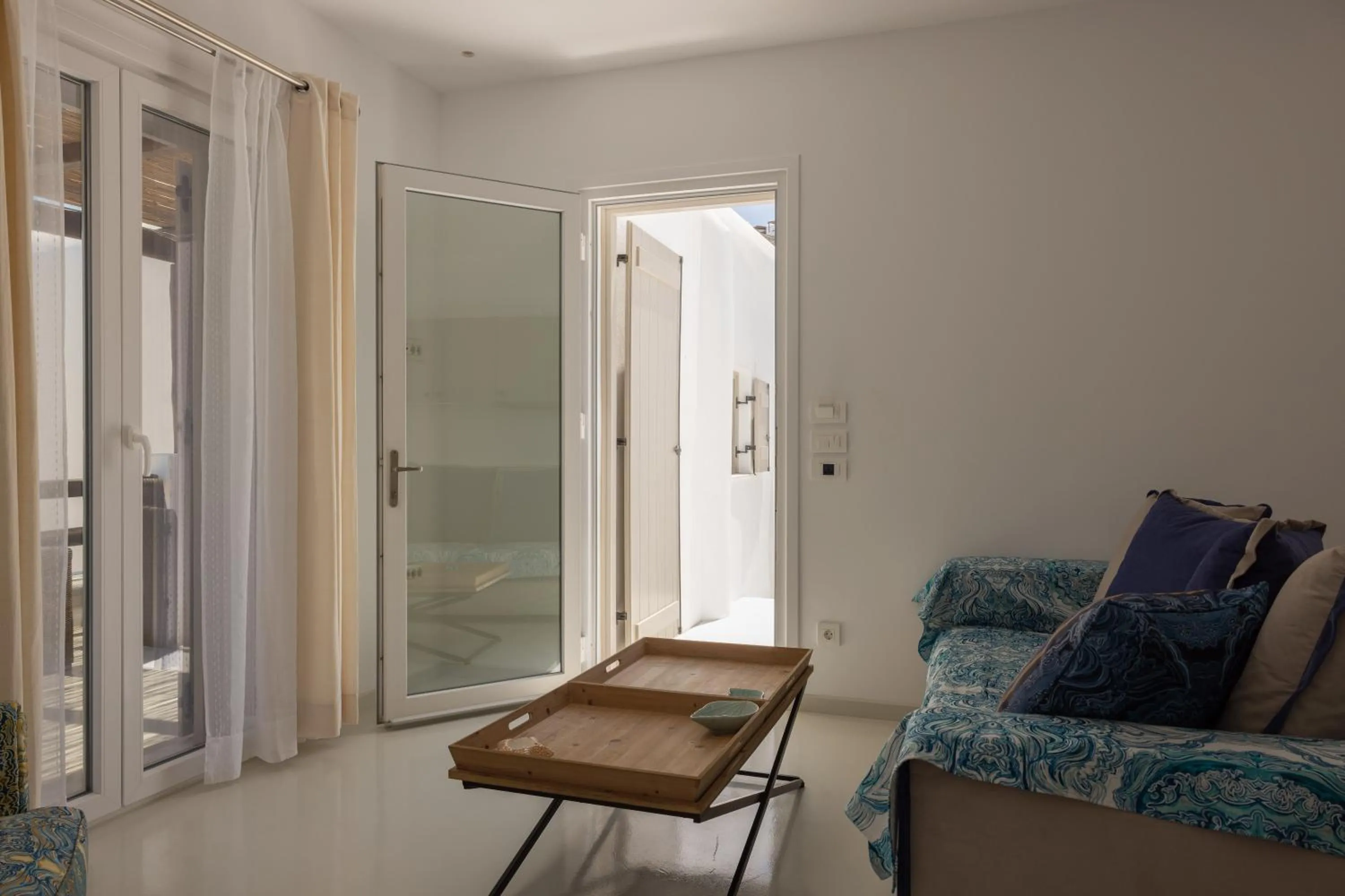 Living room in Amaris Mykonian Residence