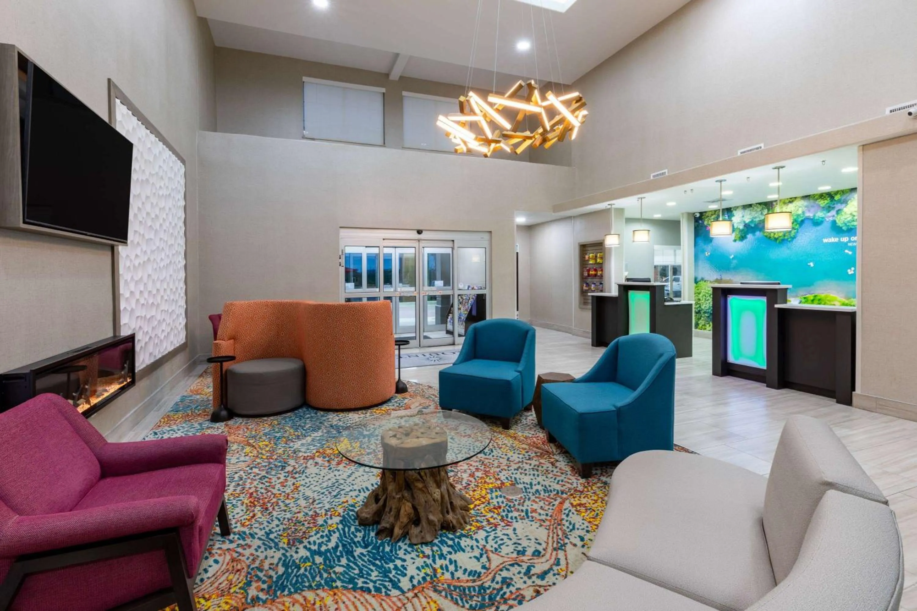 Lobby or reception in La Quinta by Wyndham New Braunfels