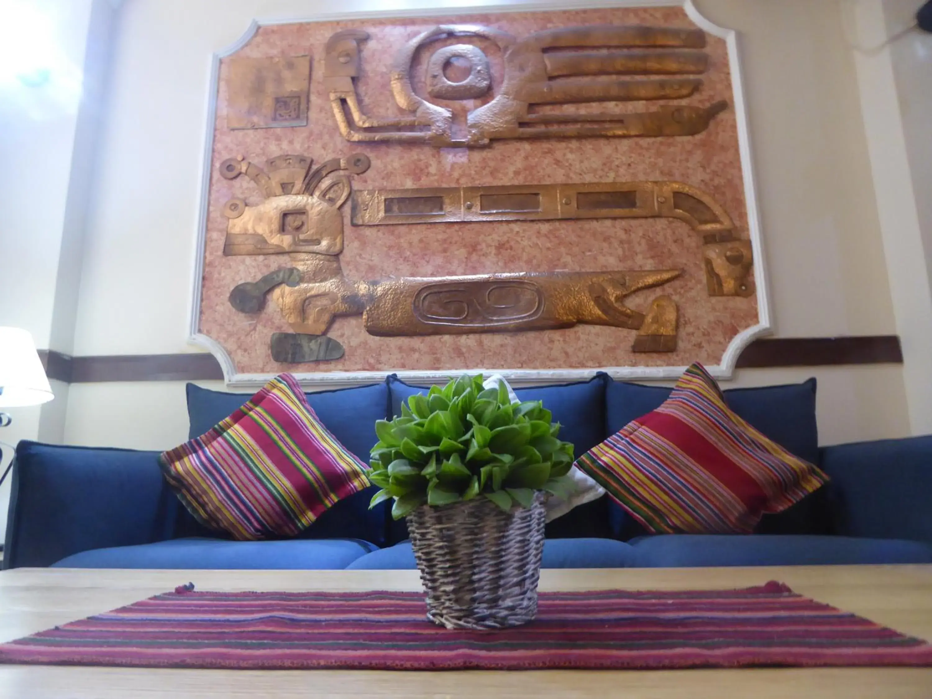 Lobby or reception in Hotel Sagarnaga Lobby or reception in Hotel Sagarnaga