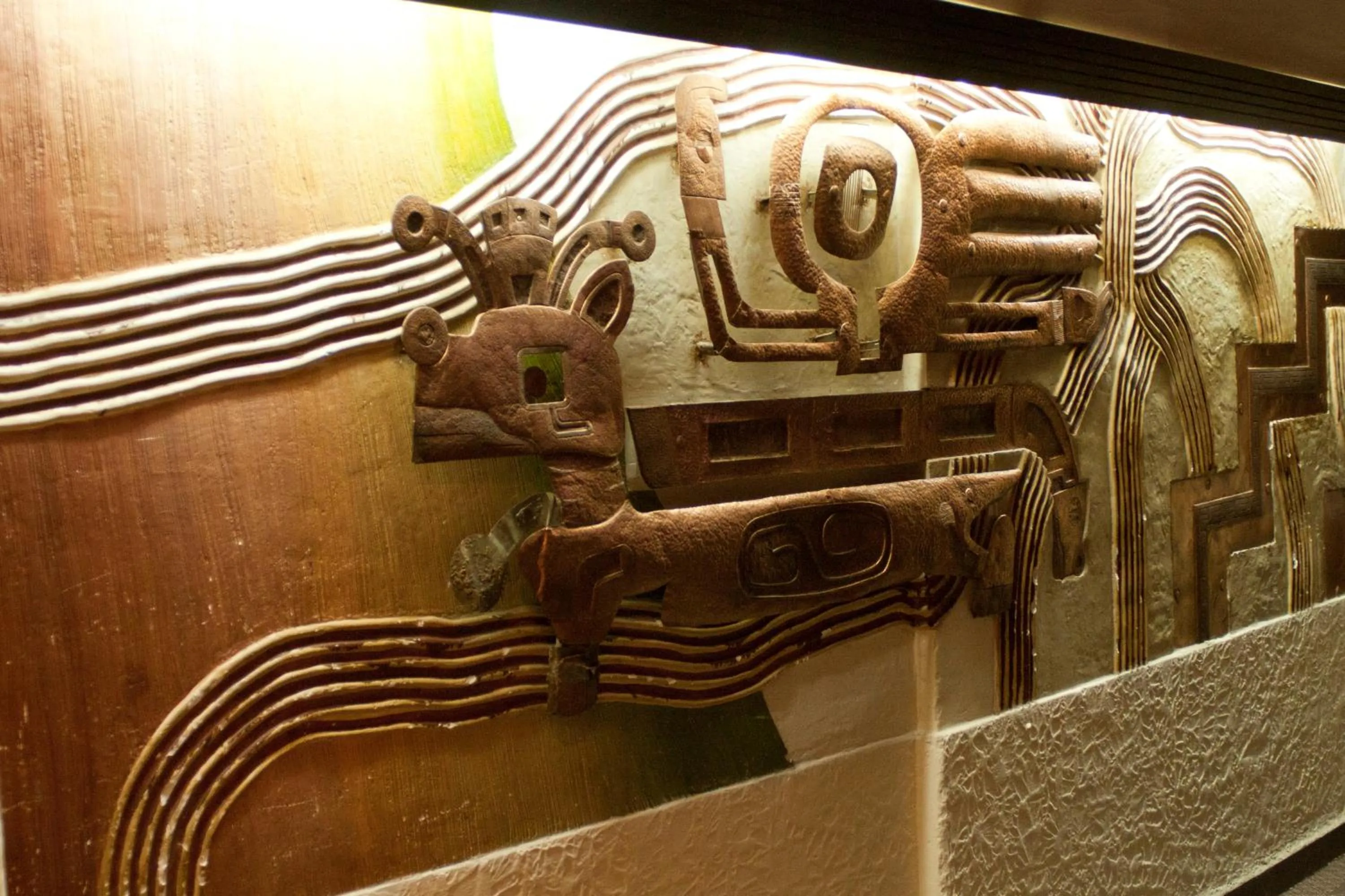 Decorative detail in Hotel Sagarnaga