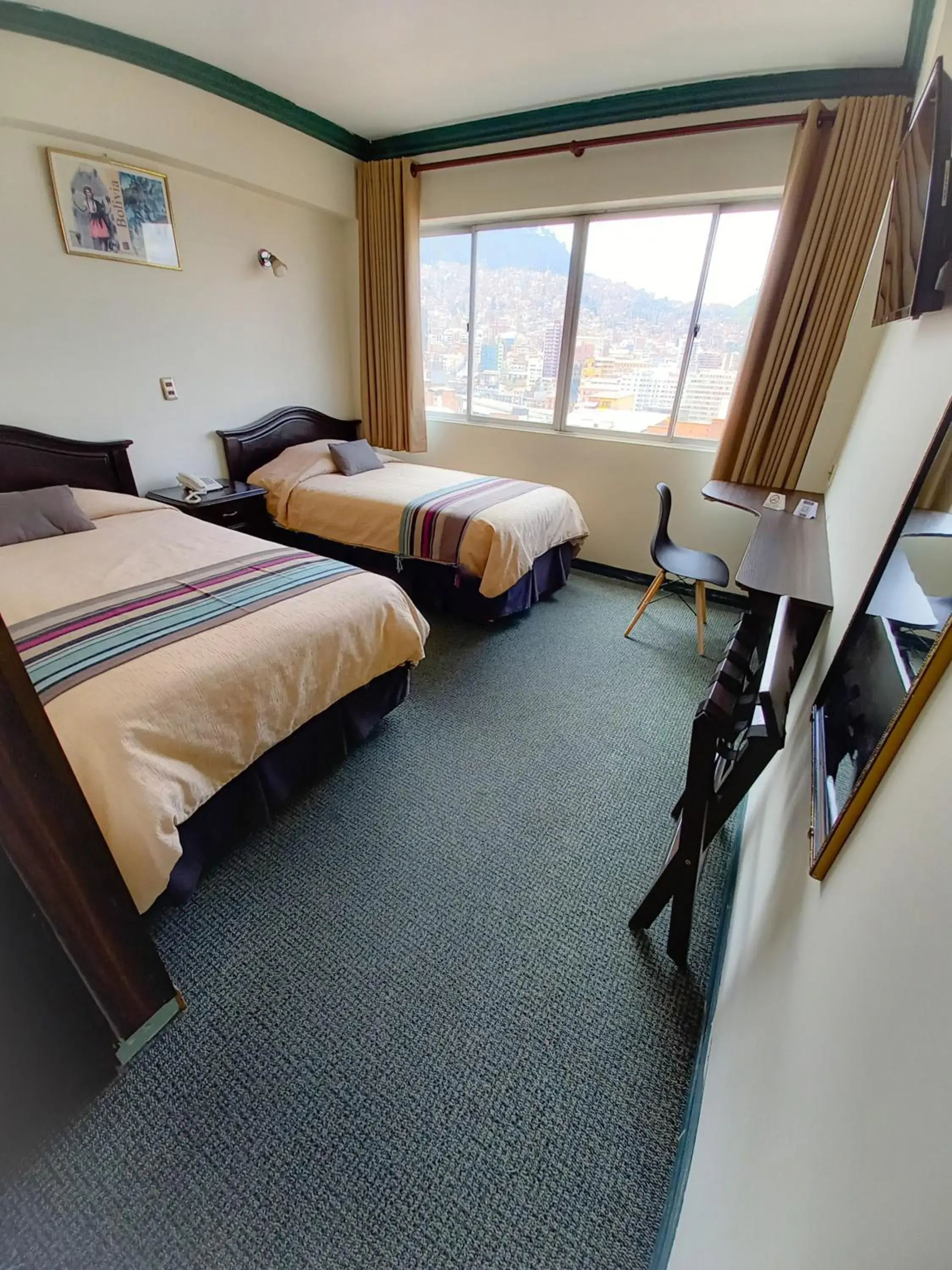 Bedroom, Bed in Hotel Sagarnaga Bedroom, Bed in Hotel Sagarnaga