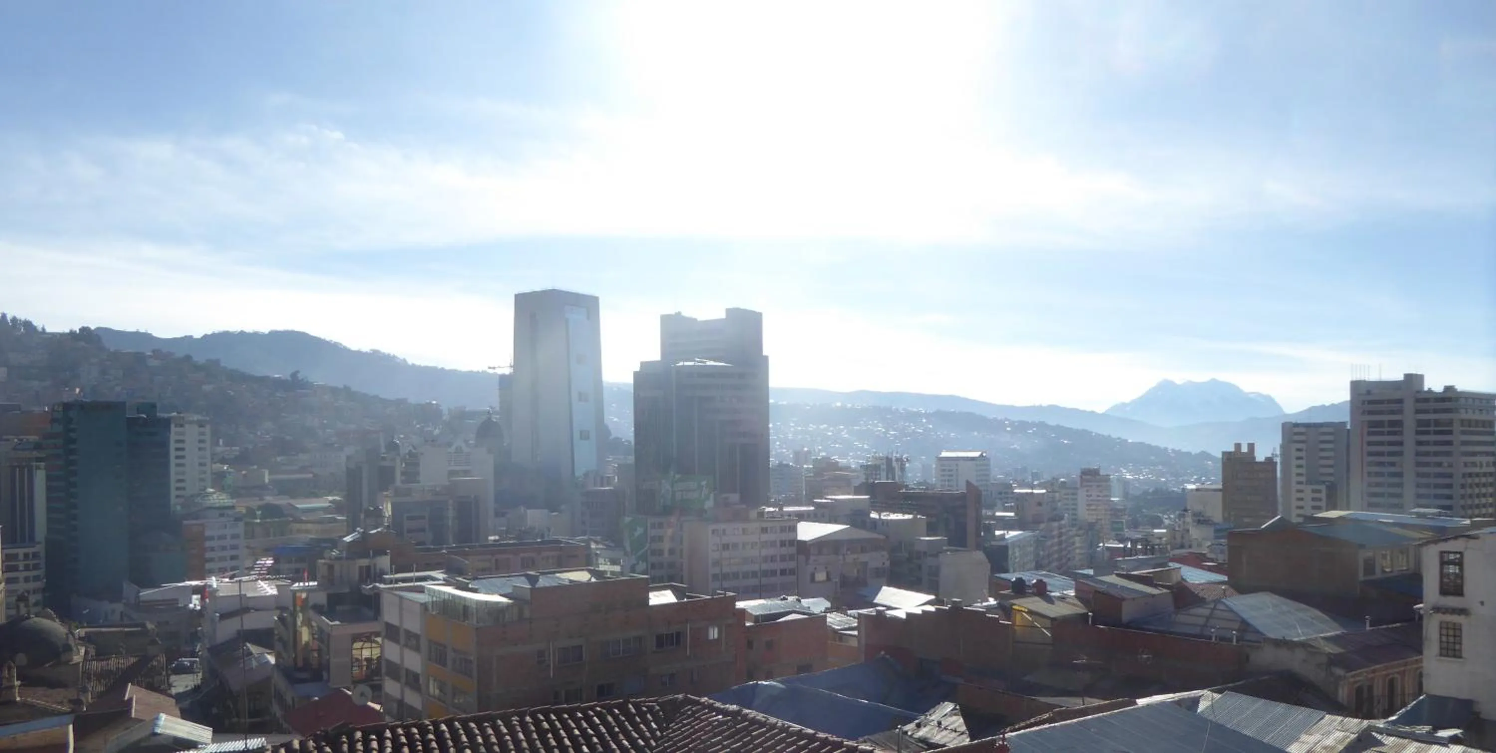 City view in Hotel Sagarnaga