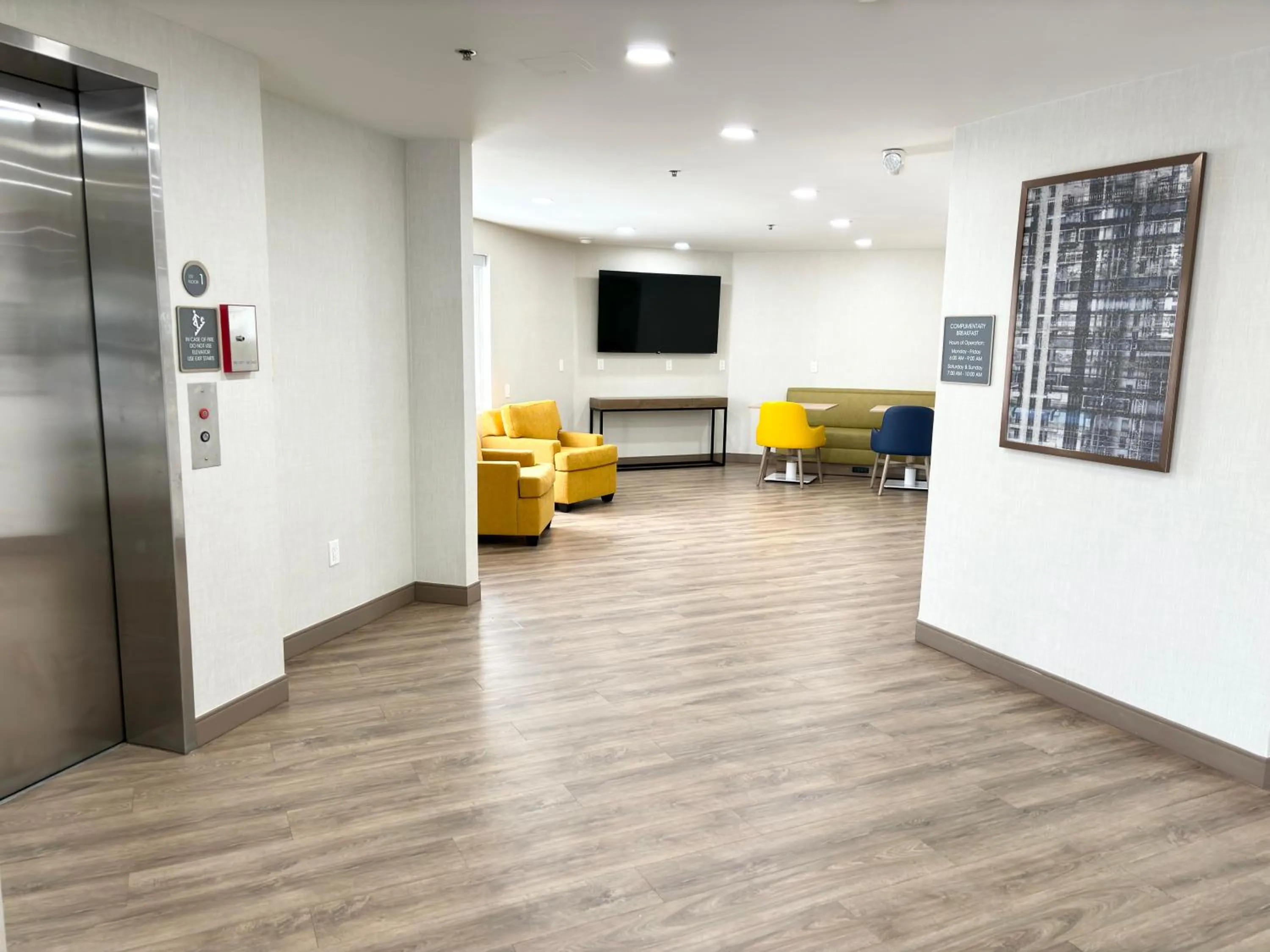 elevator in Comfort Inn Marietta-Atlanta near Ballpark-Galleria