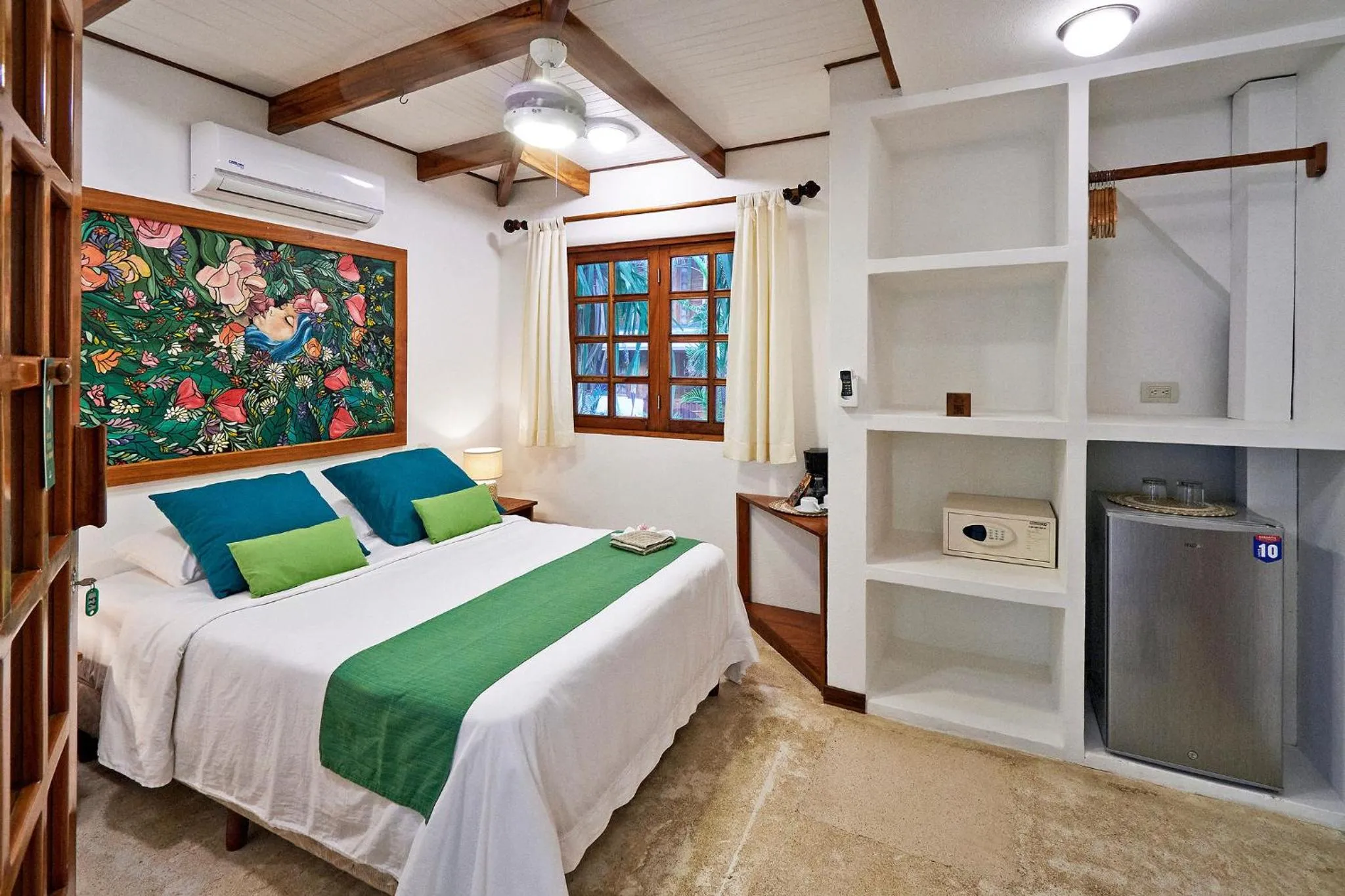 Bed in Hotel Tropico Latino