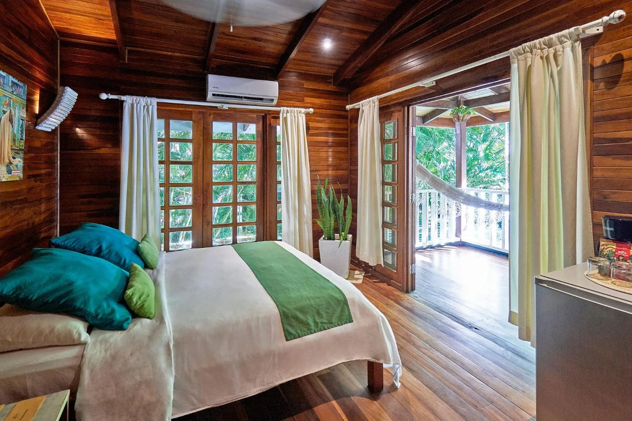 Bed in Hotel Tropico Latino