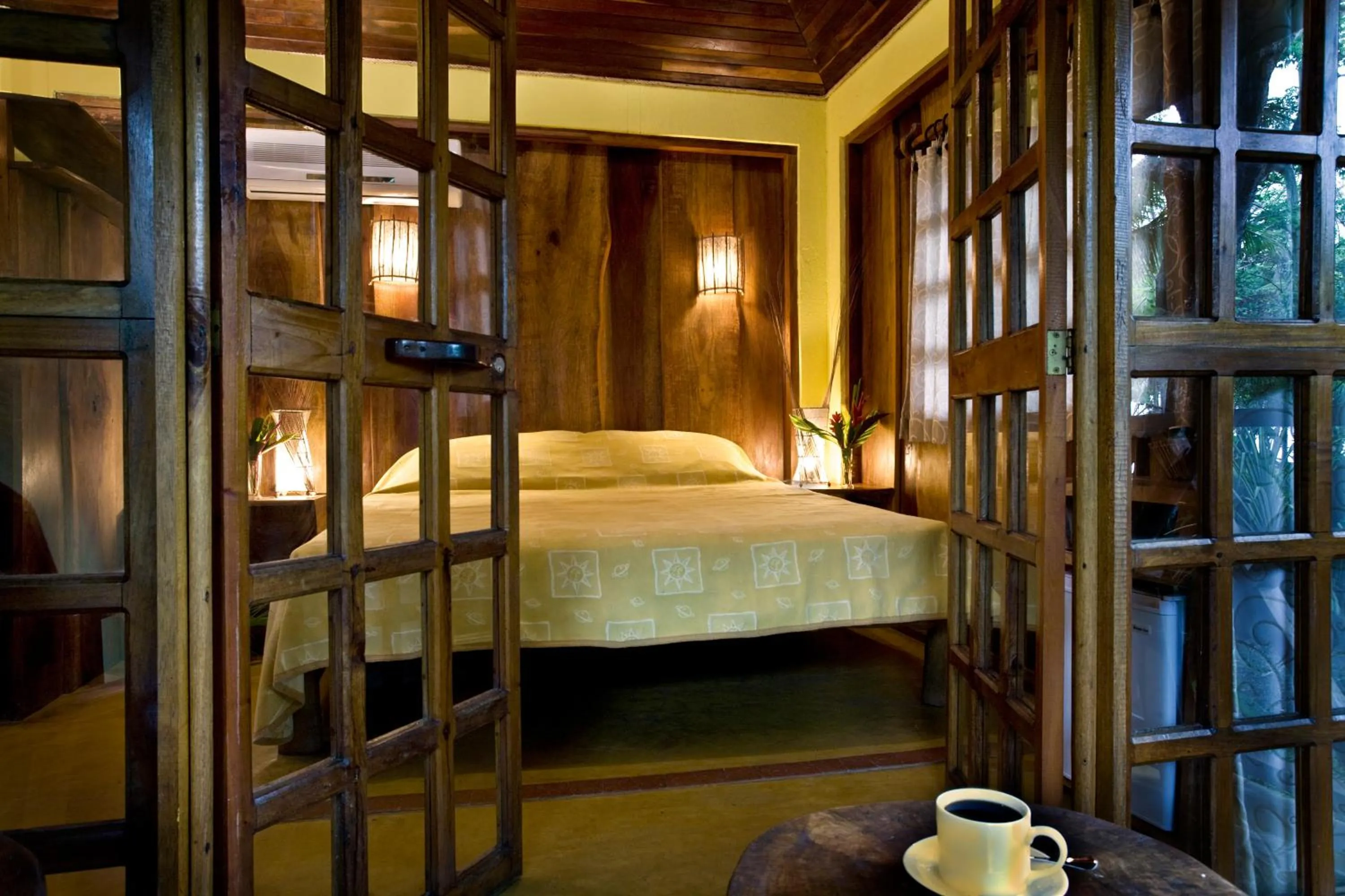 Bed in Hotel Tropico Latino