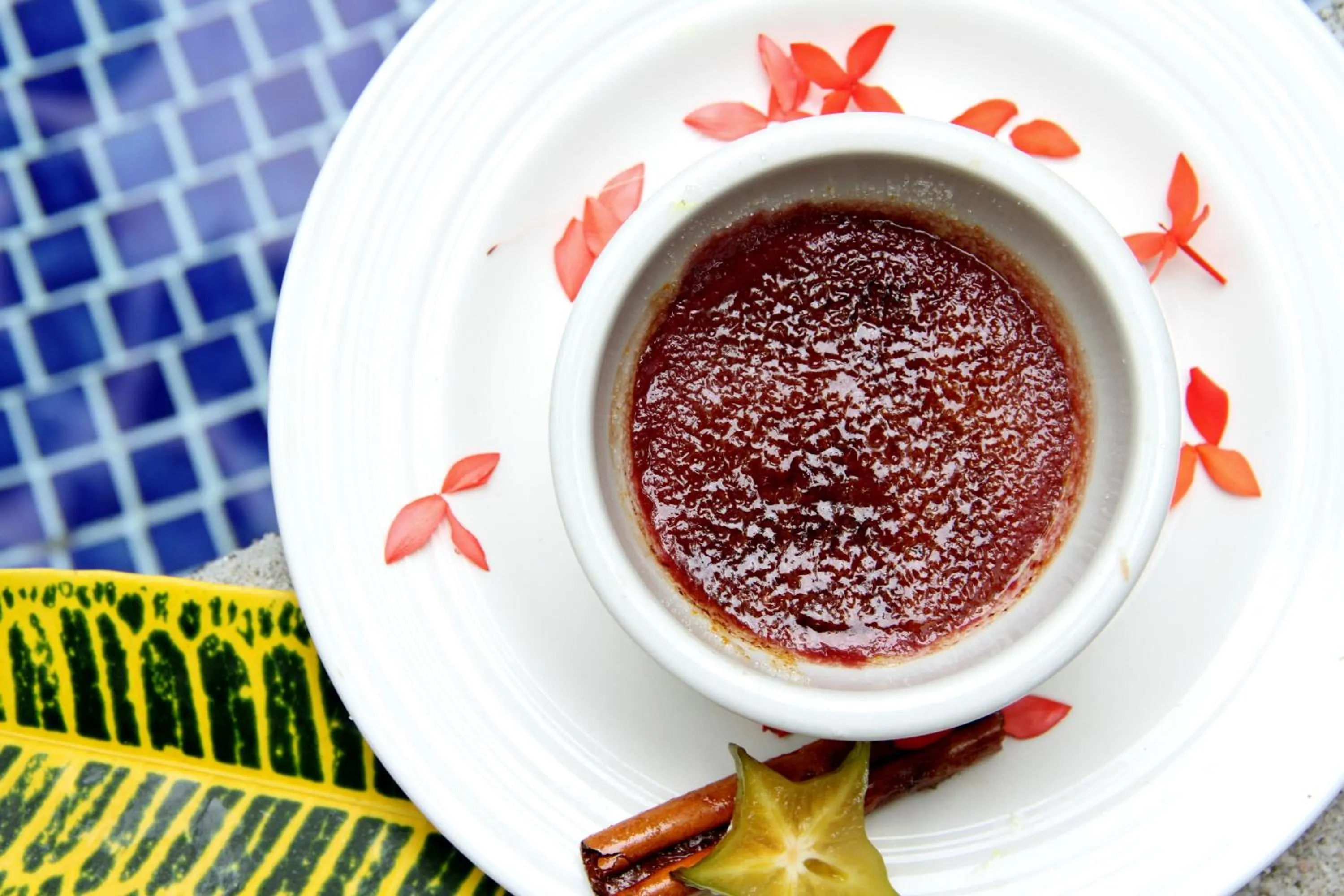 Food close-up in Hotel Tropico Latino