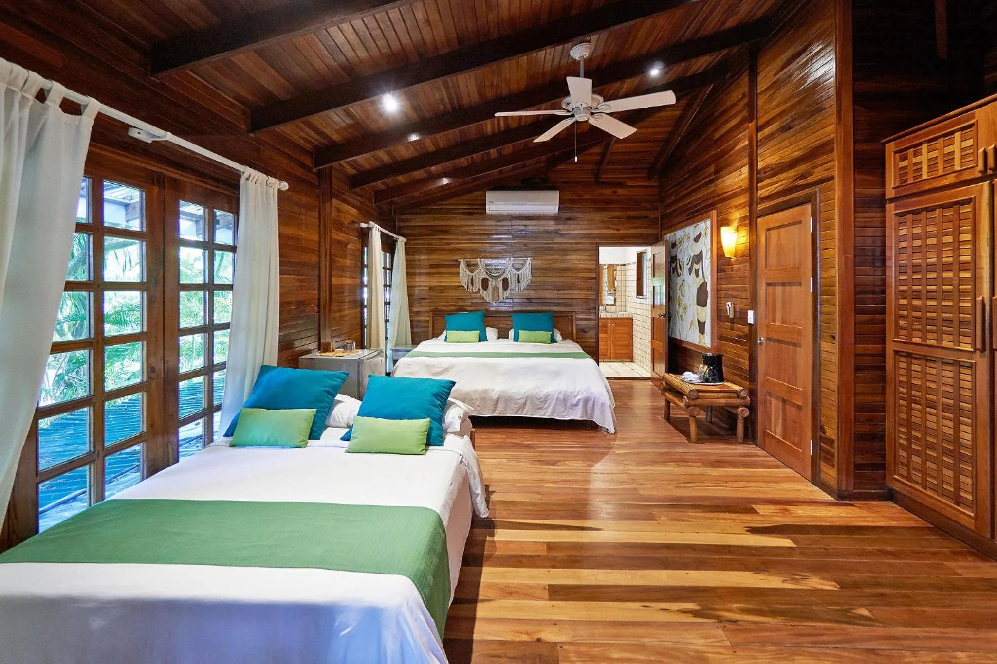 Bed in Hotel Tropico Latino