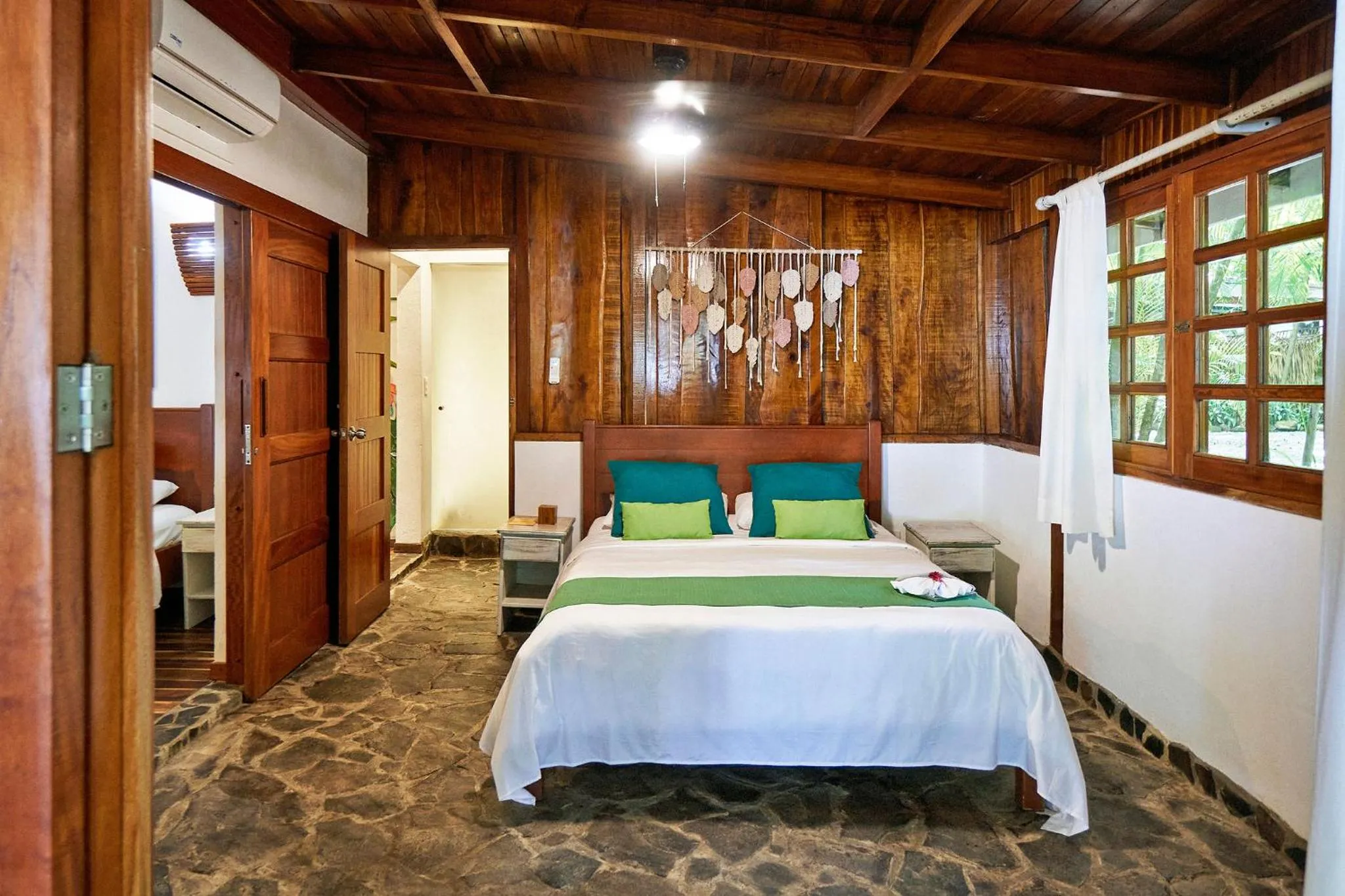 Bed in Hotel Tropico Latino