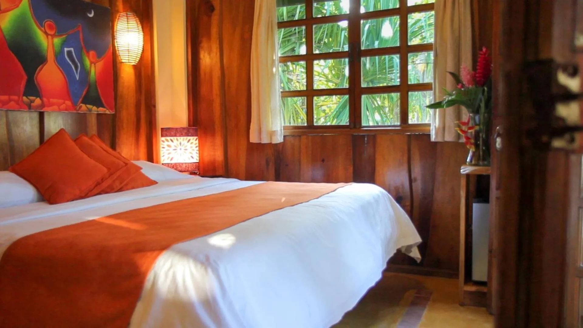 Bed in Hotel Tropico Latino