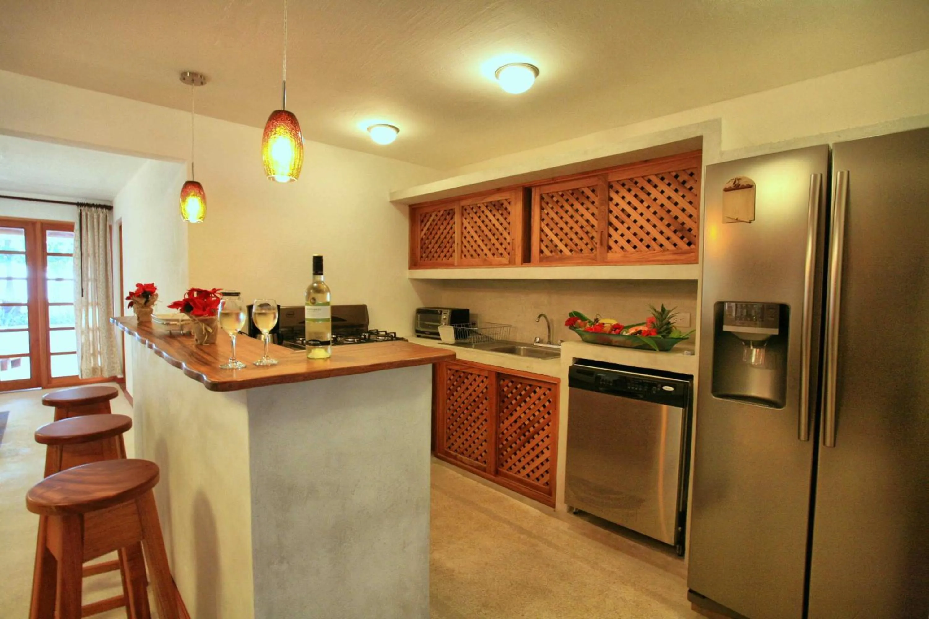Kitchen or kitchenette in Hotel Tropico Latino
