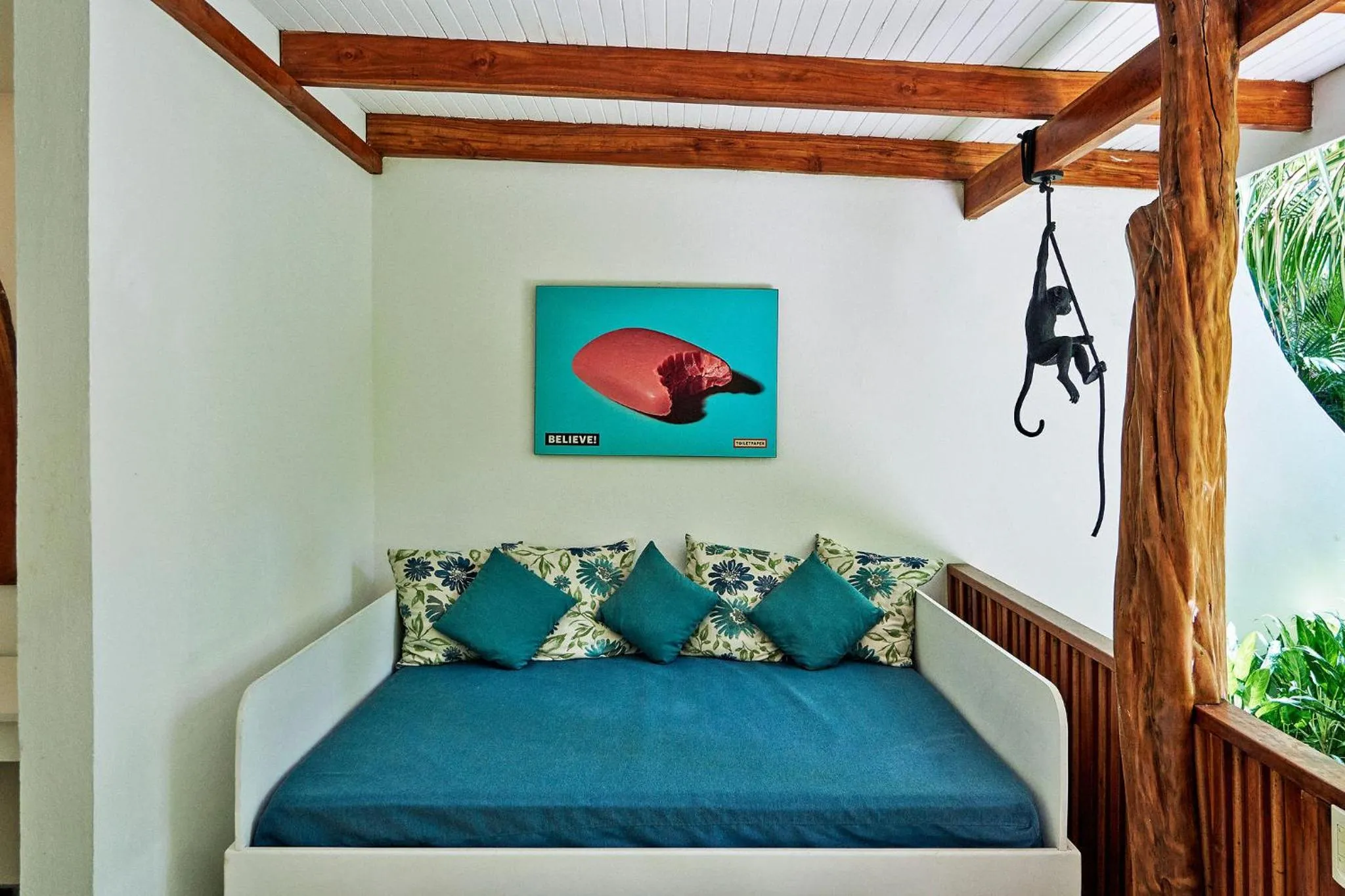 Bed in Hotel Tropico Latino