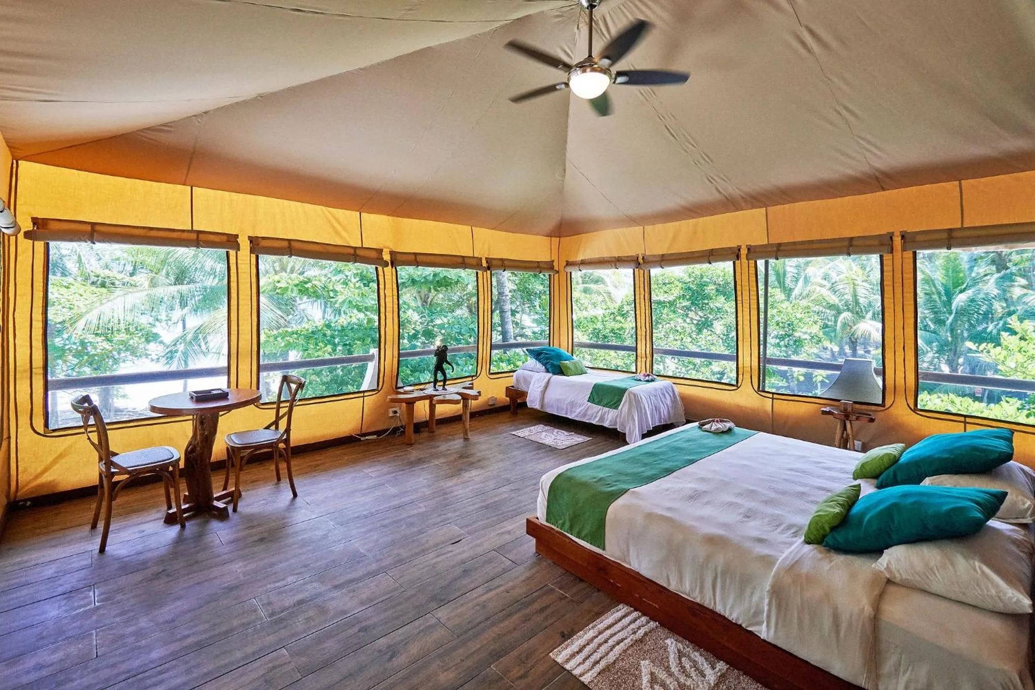 Bed in Hotel Tropico Latino