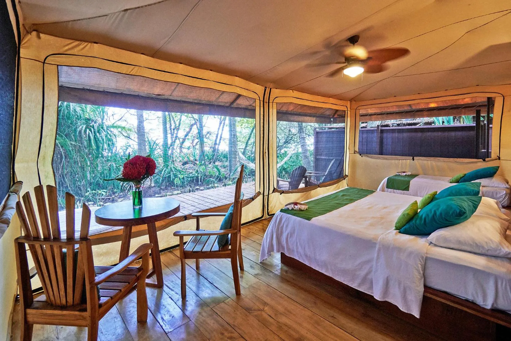 Bed in Hotel Tropico Latino