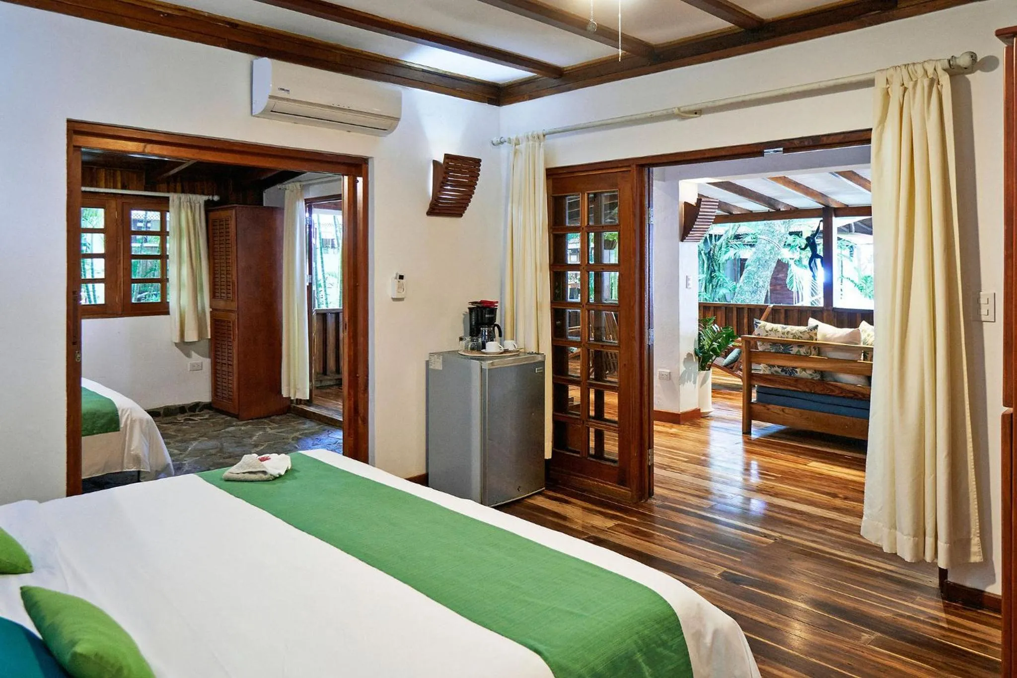 Bed in Hotel Tropico Latino