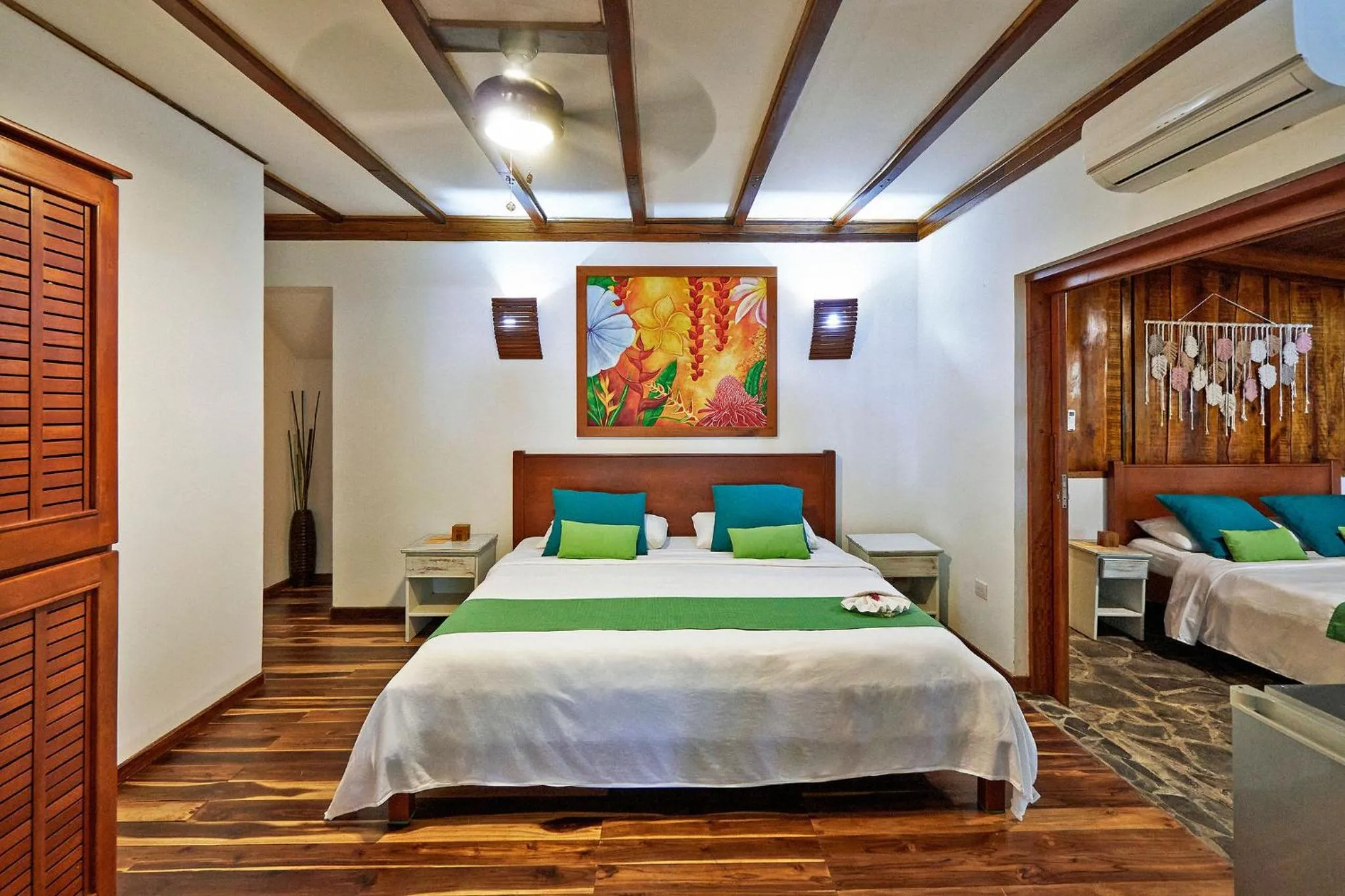 Bed in Hotel Tropico Latino