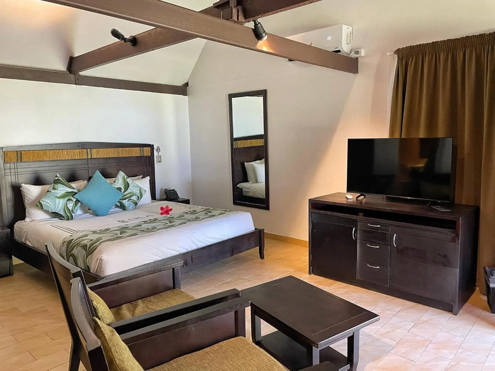 Bed in Tambua Sands Beach Resort Bed in Tambua Sands Beach Resort