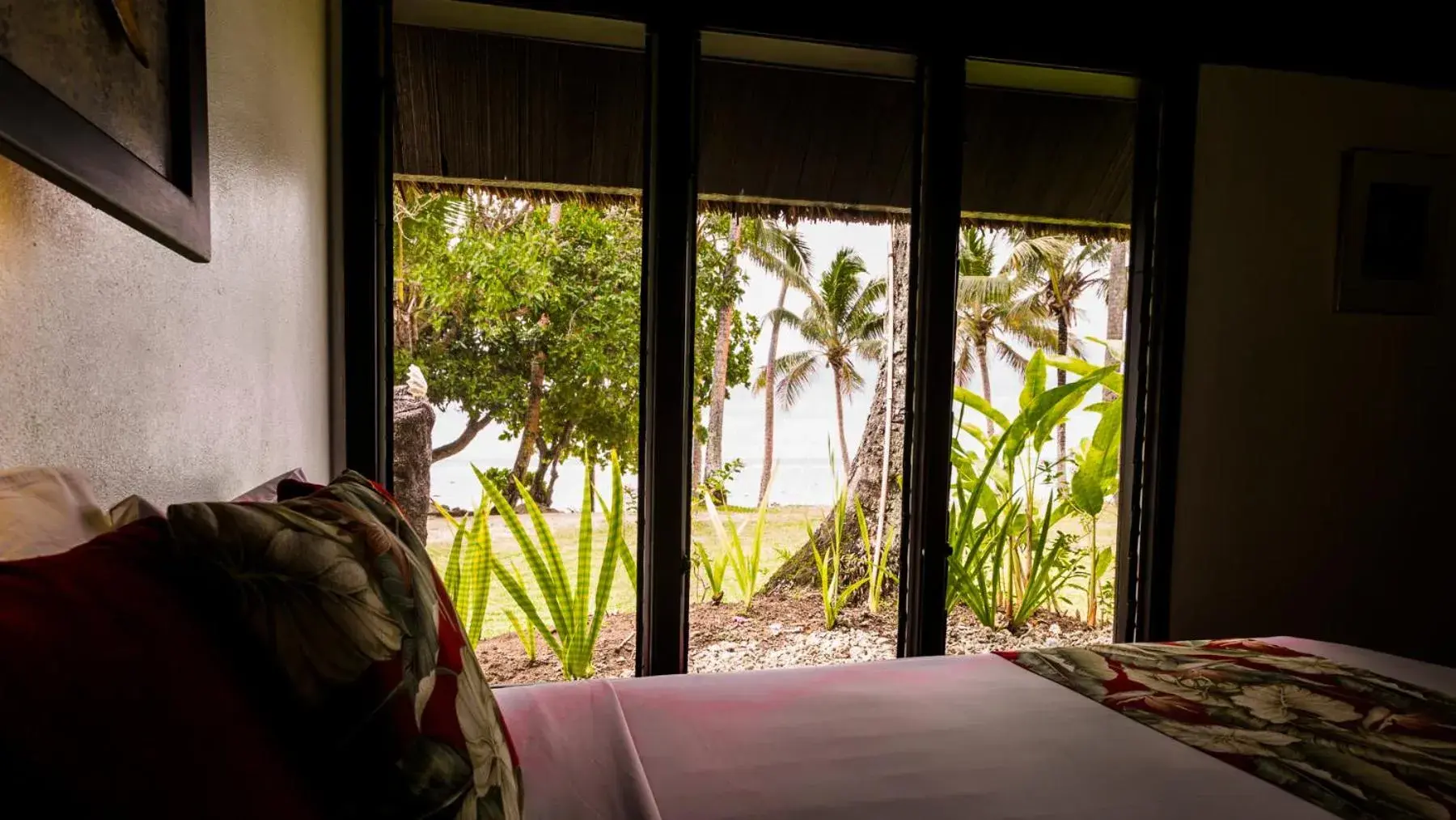 Bed in Tambua Sands Beach Resort Bed in Tambua Sands Beach Resort