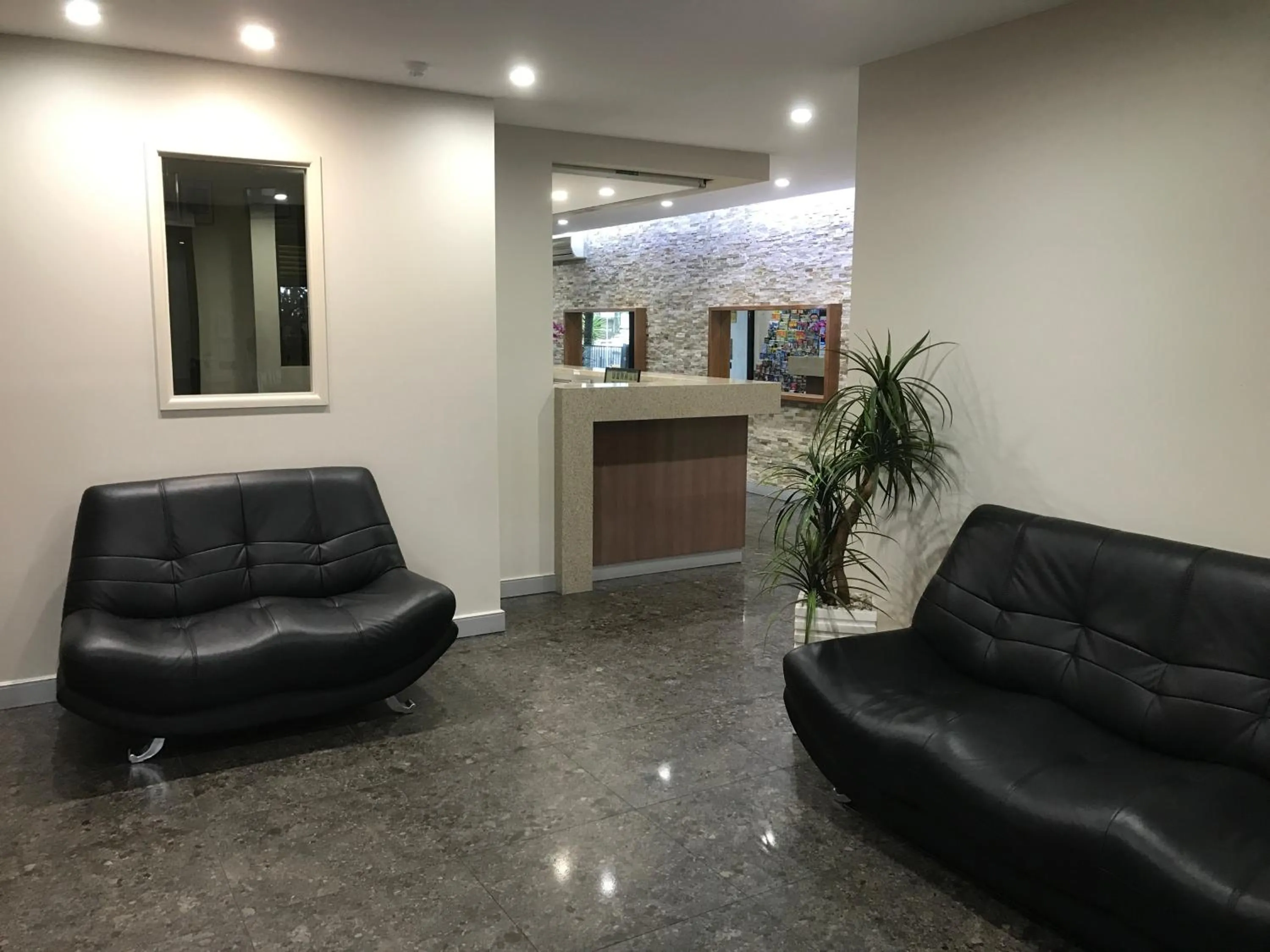 Lobby or reception in Alexander Holiday Apartments