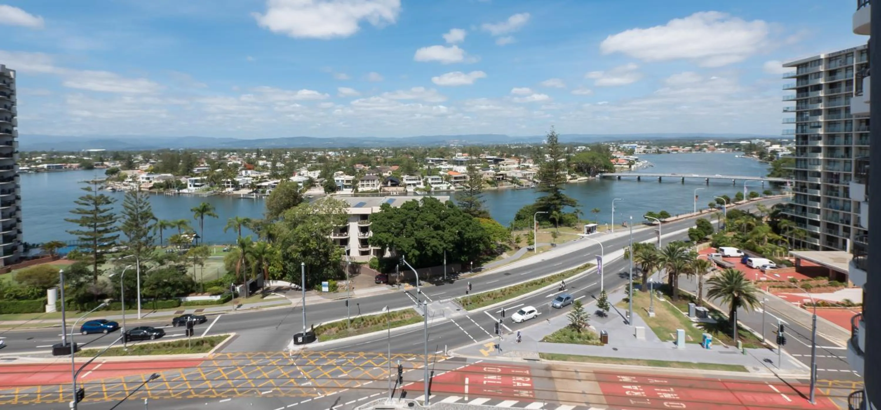 River view in Alexander Holiday Apartments