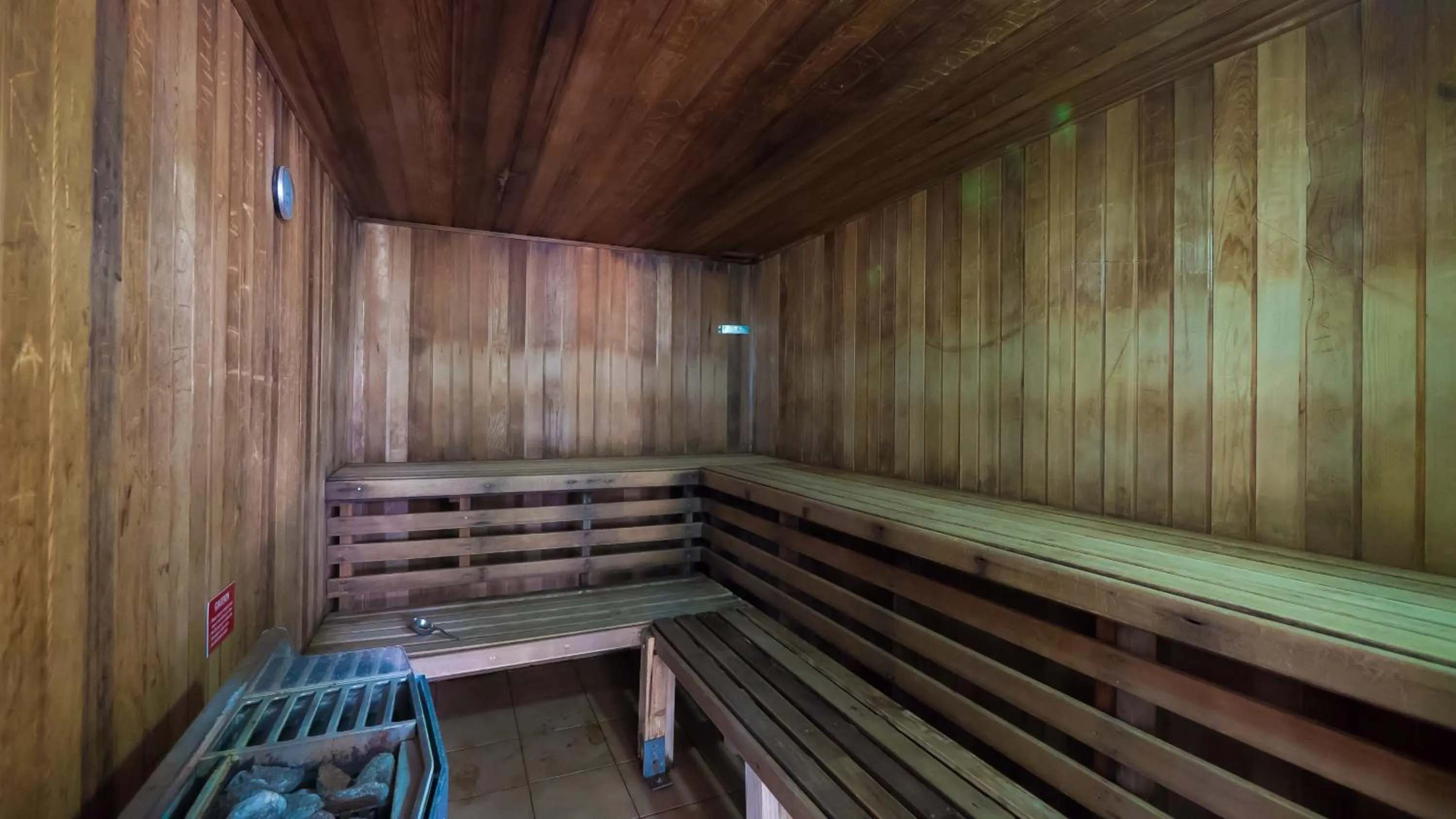 Sauna in Alexander Holiday Apartments