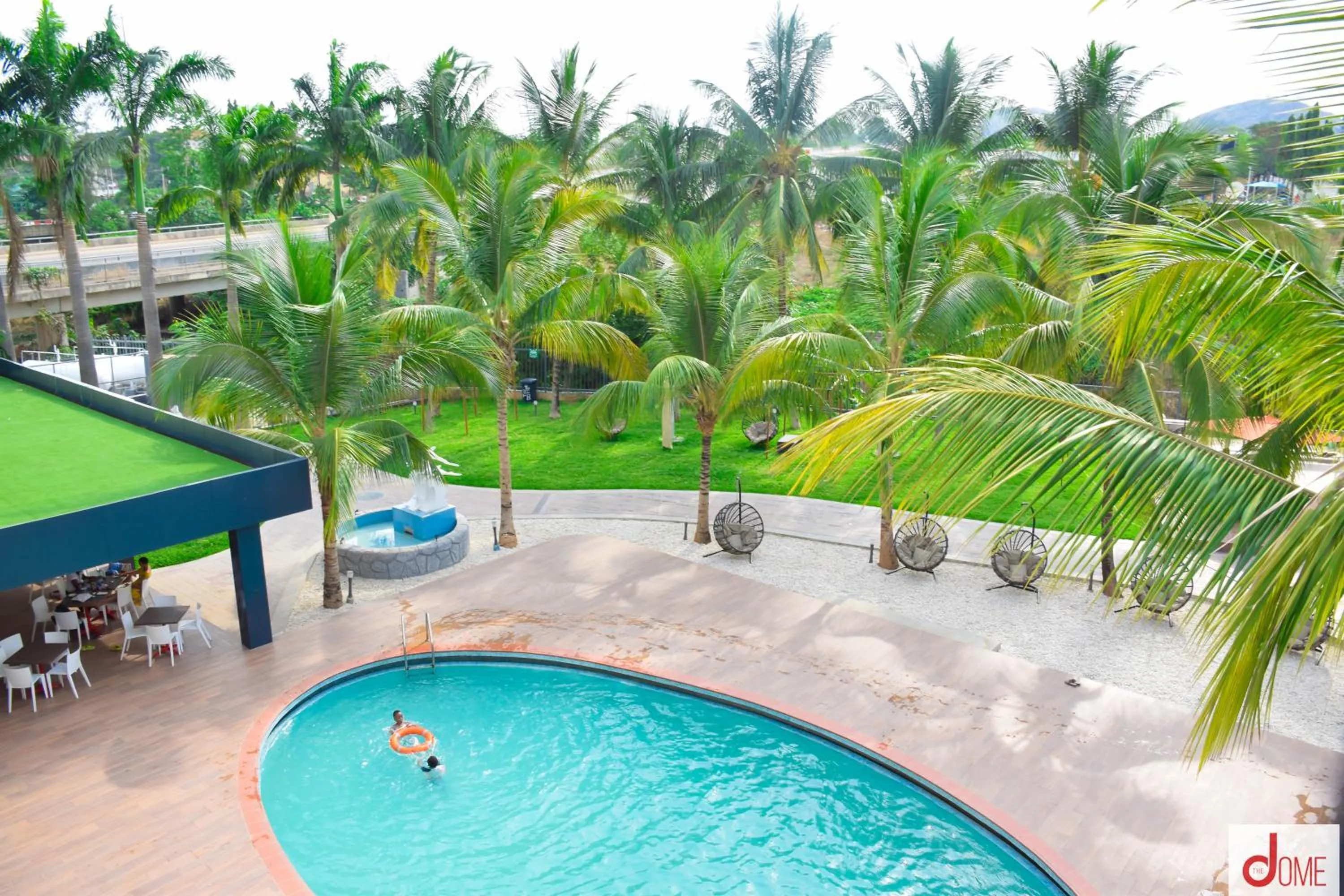 Swimming pool in The Francis Hotel