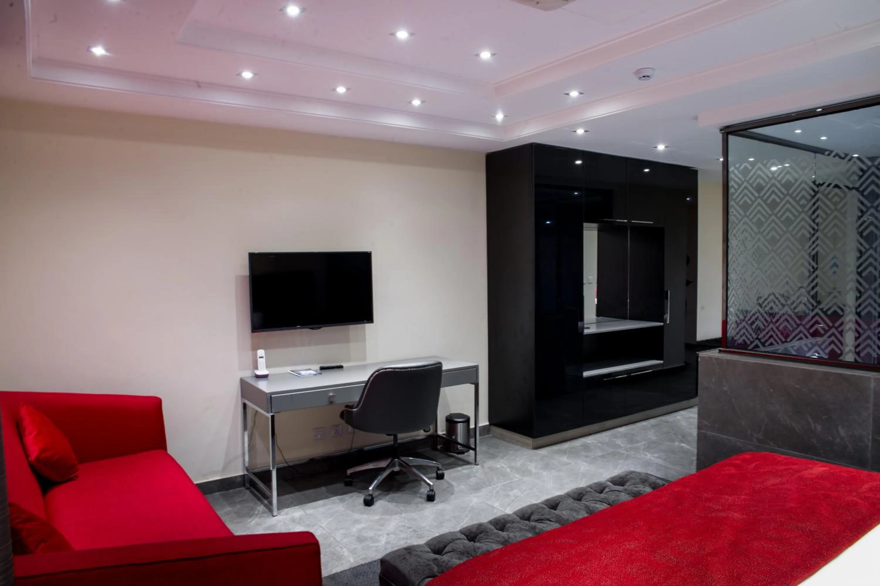 Seating area in The Francis Hotel