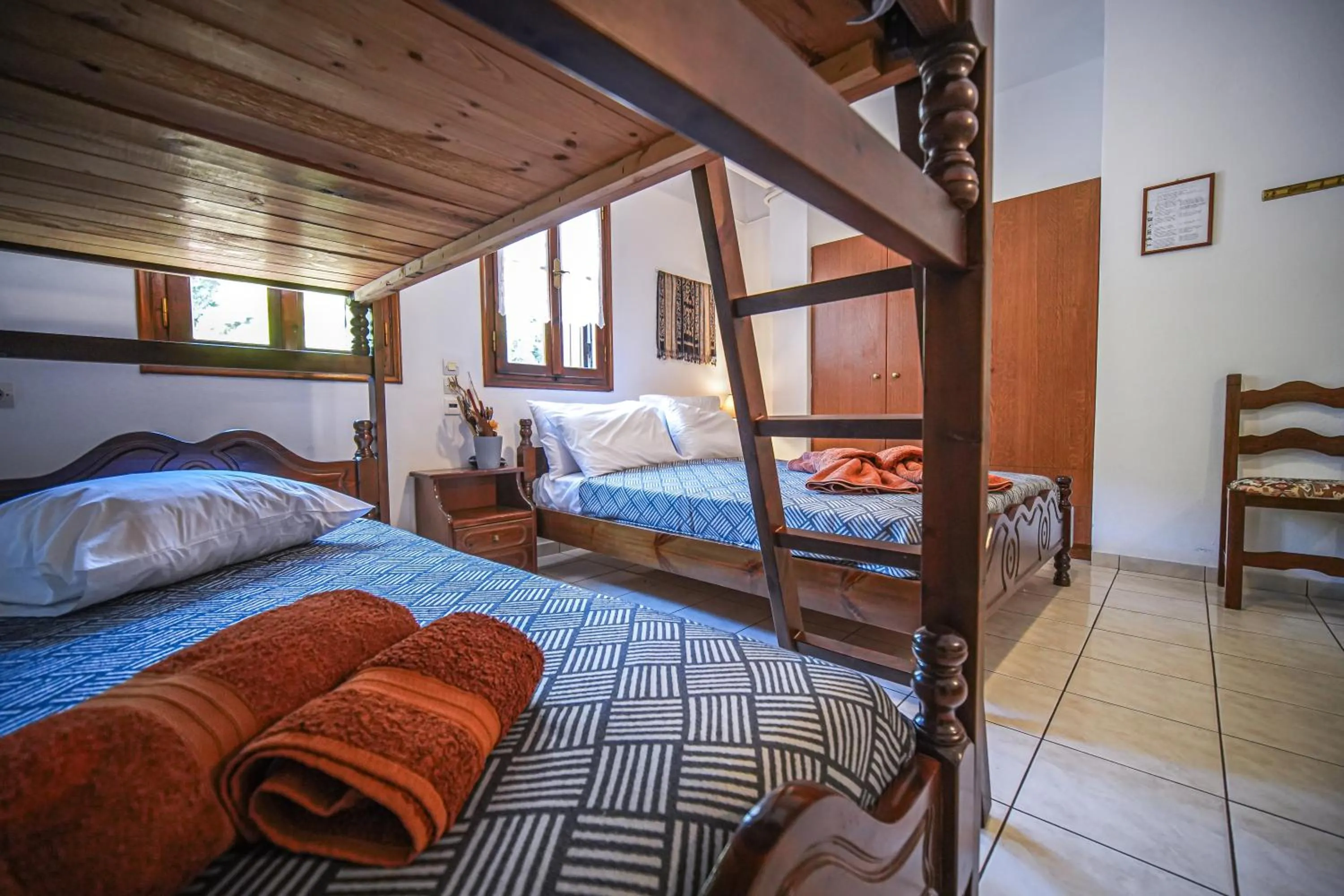 Photo of the whole room, Bed in Hotel Hagiati