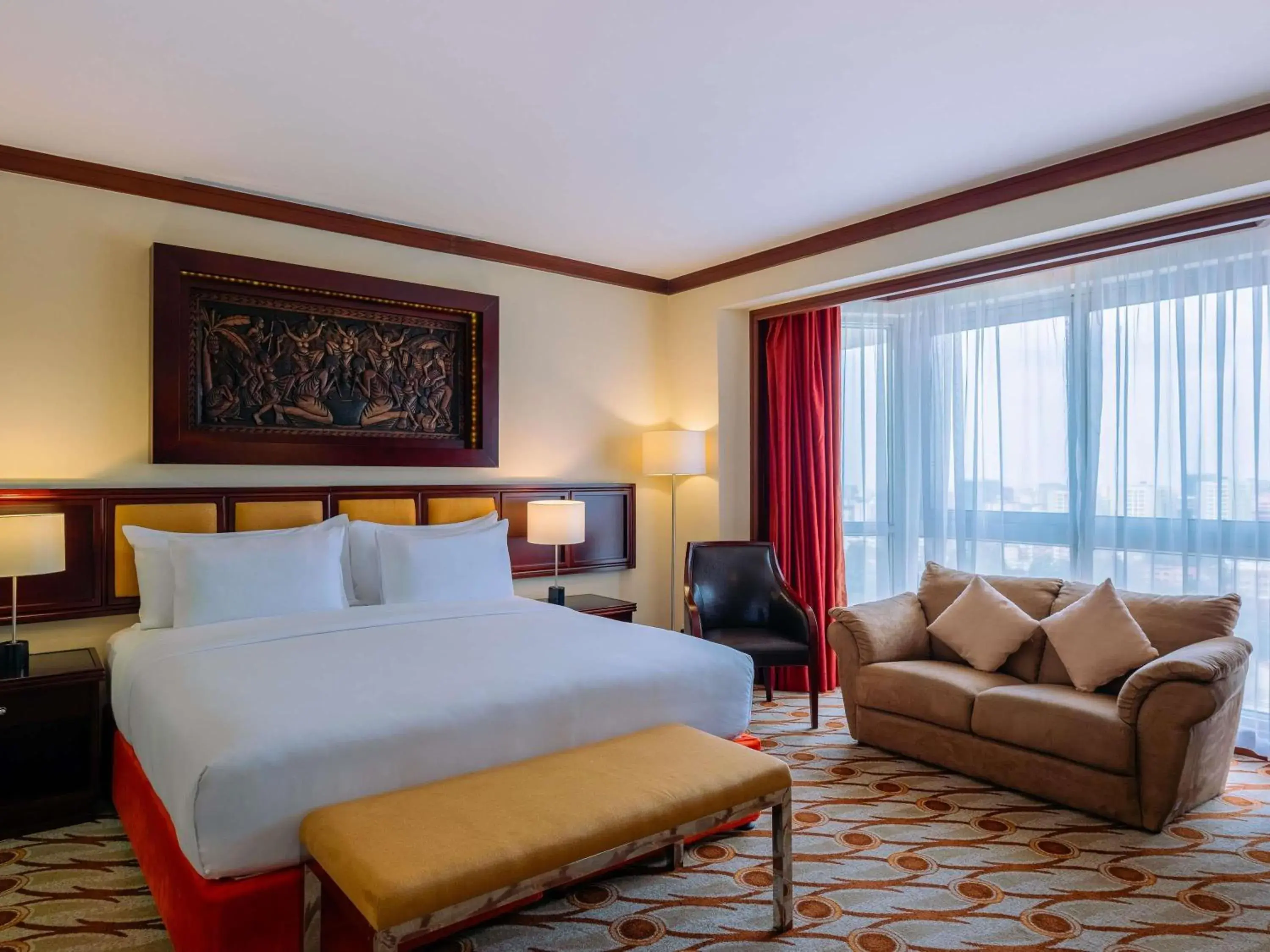 Bedroom, Bed in Mövenpick Hotel & Residences Nairobi Bedroom, Bed in Mövenpick Hotel & Residences Nairobi