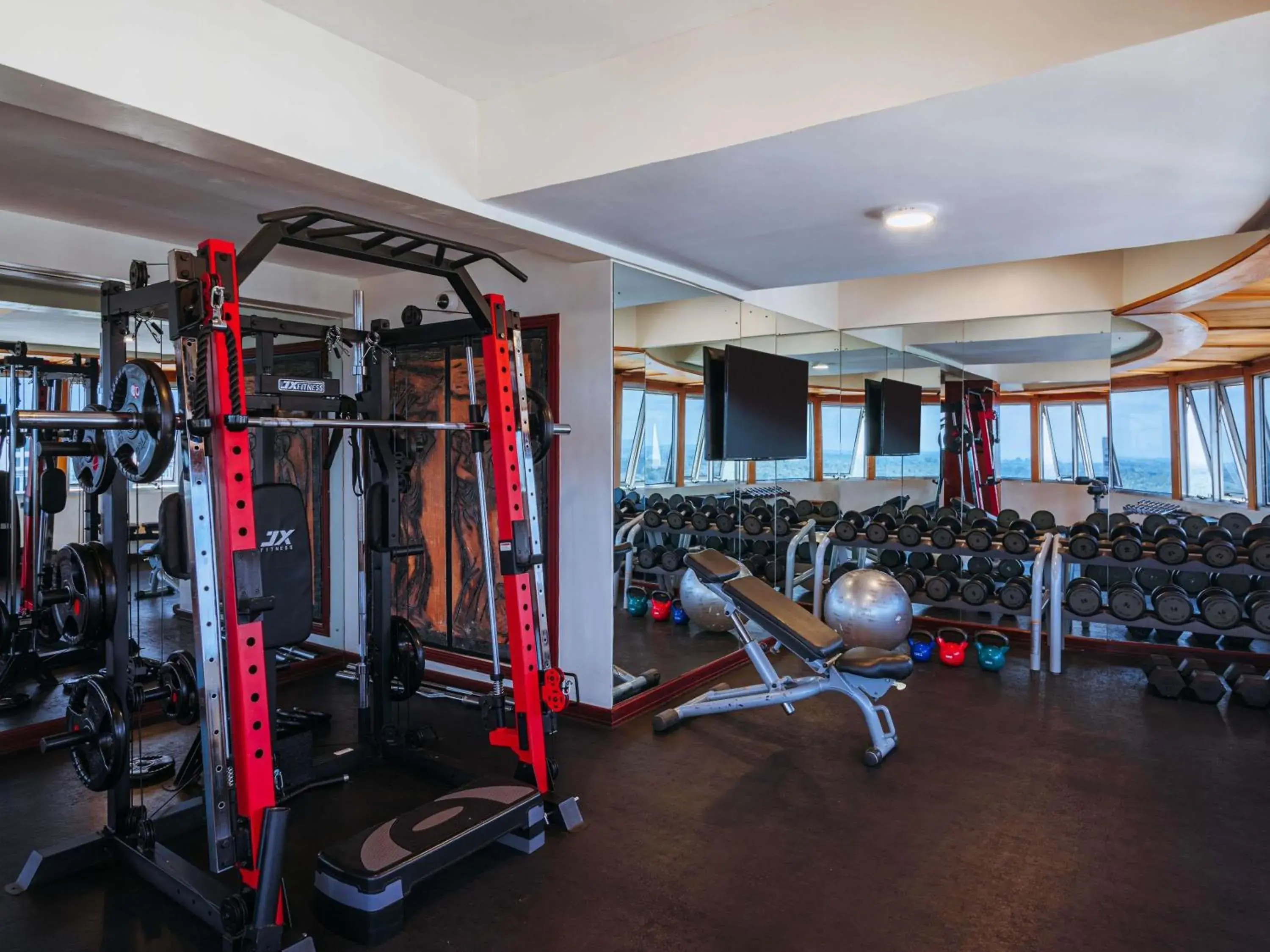 Fitness centre/facilities in Mövenpick Hotel & Residences Nairobi Fitness centre/facilities in Mövenpick Hotel & Residences Nairobi