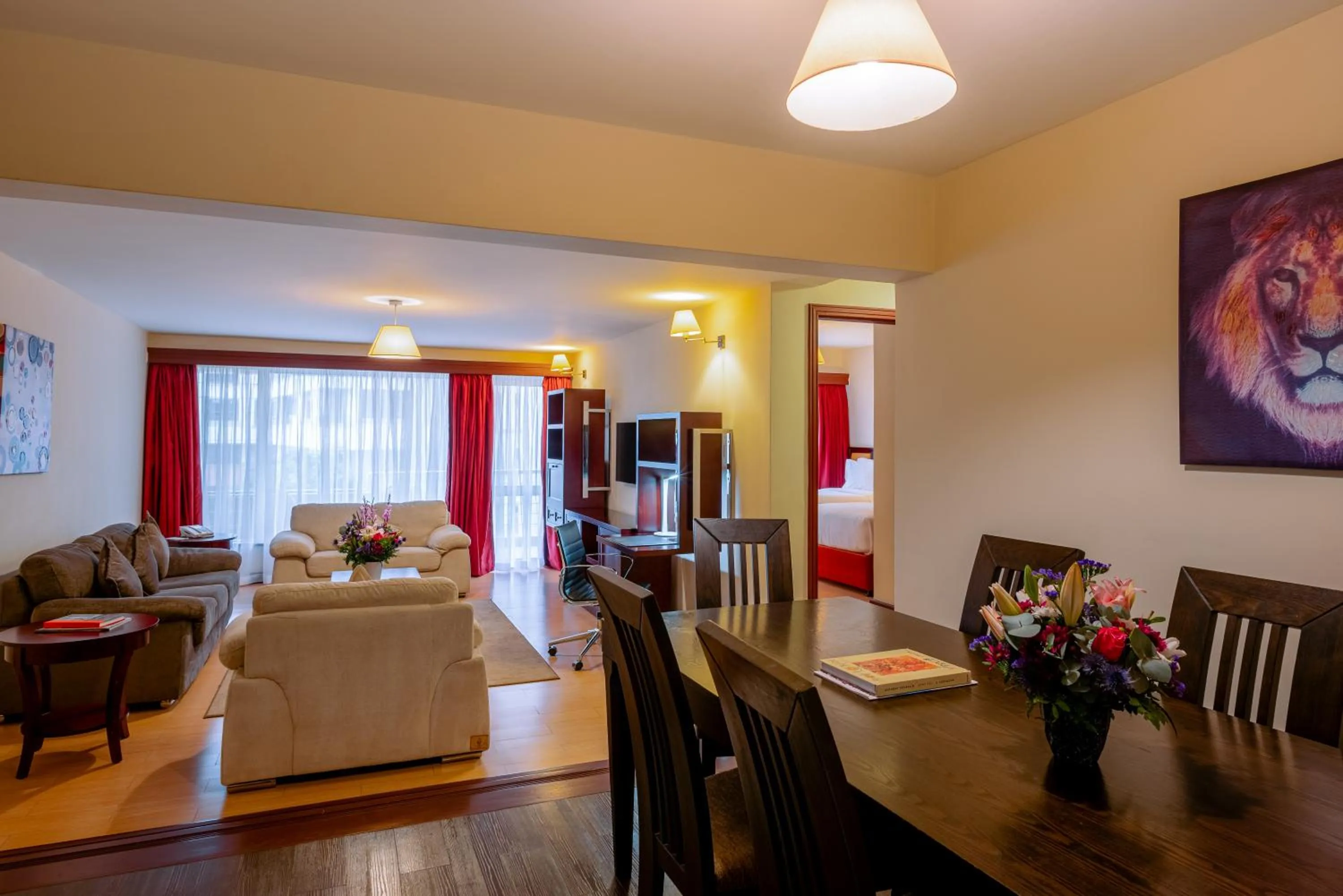 Living room in Mövenpick Hotel & Residences Nairobi