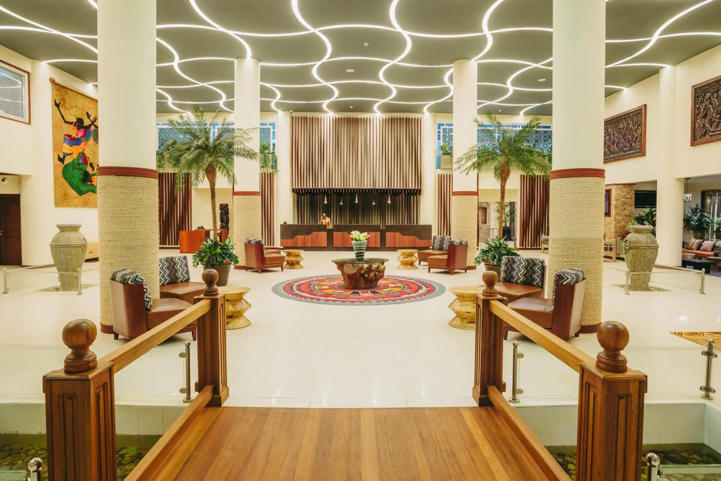 Lobby or reception in Mövenpick Hotel & Residences Nairobi Lobby or reception in Mövenpick Hotel & Residences Nairobi