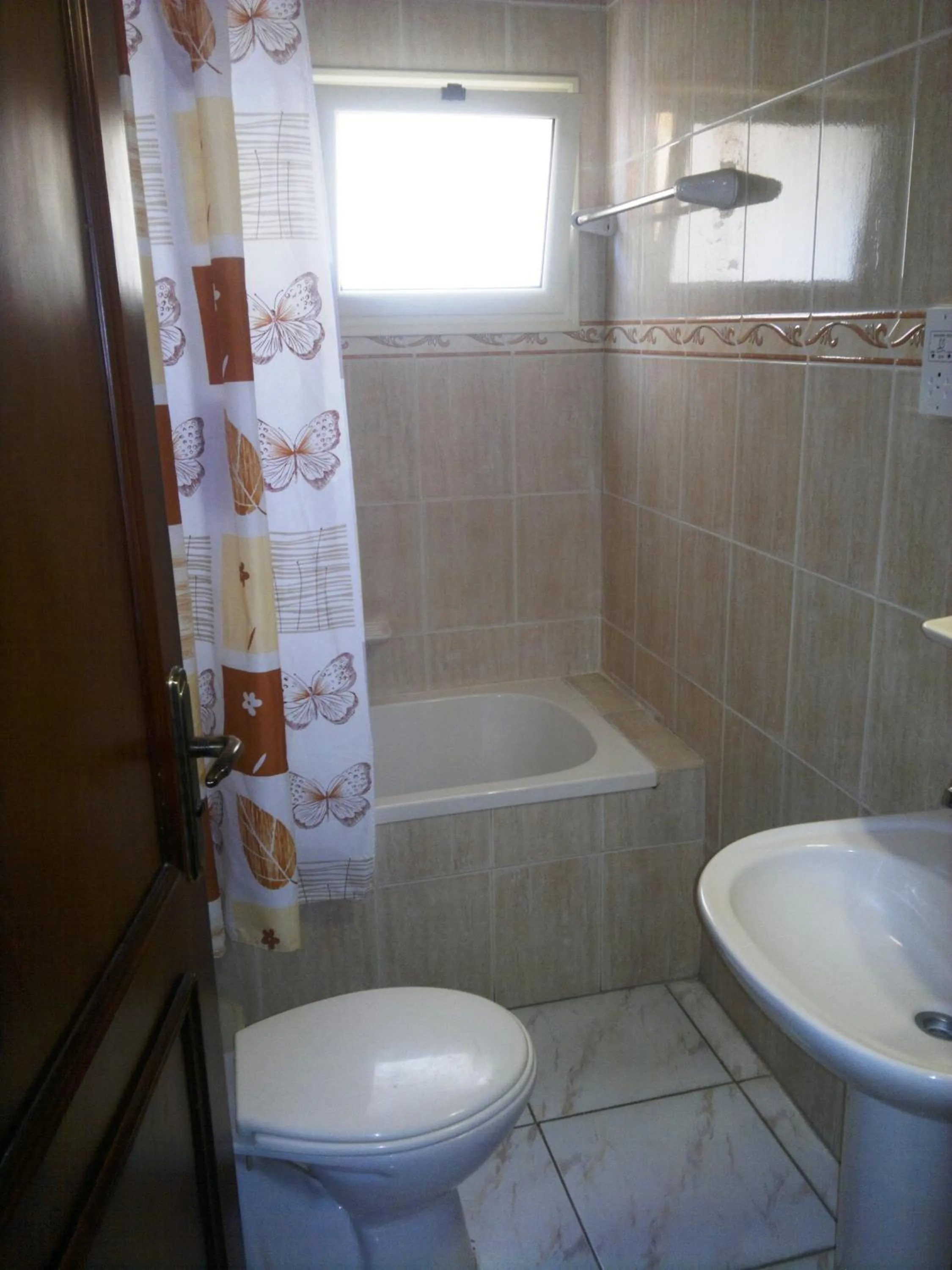 Toilet in Chrysanthos Boutique Apartments