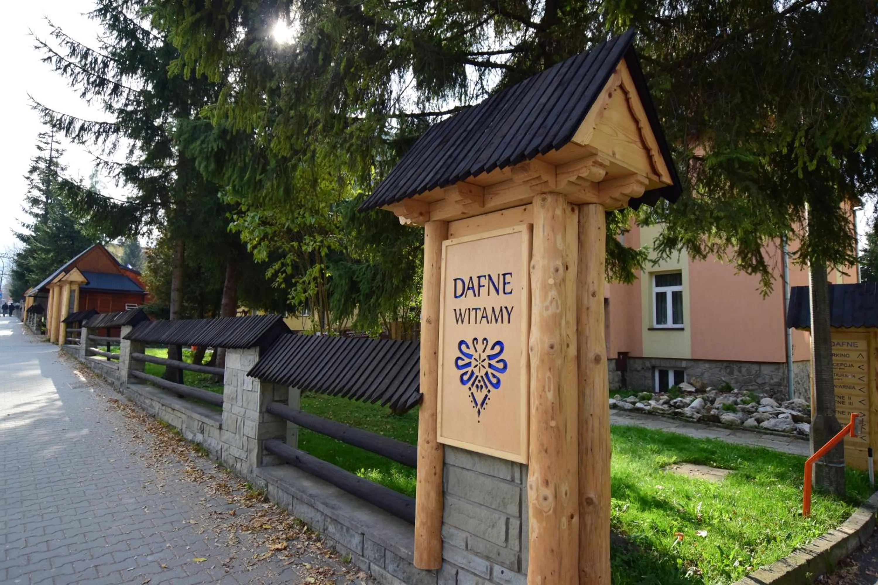 Facade/entrance in Dafne Zakopane